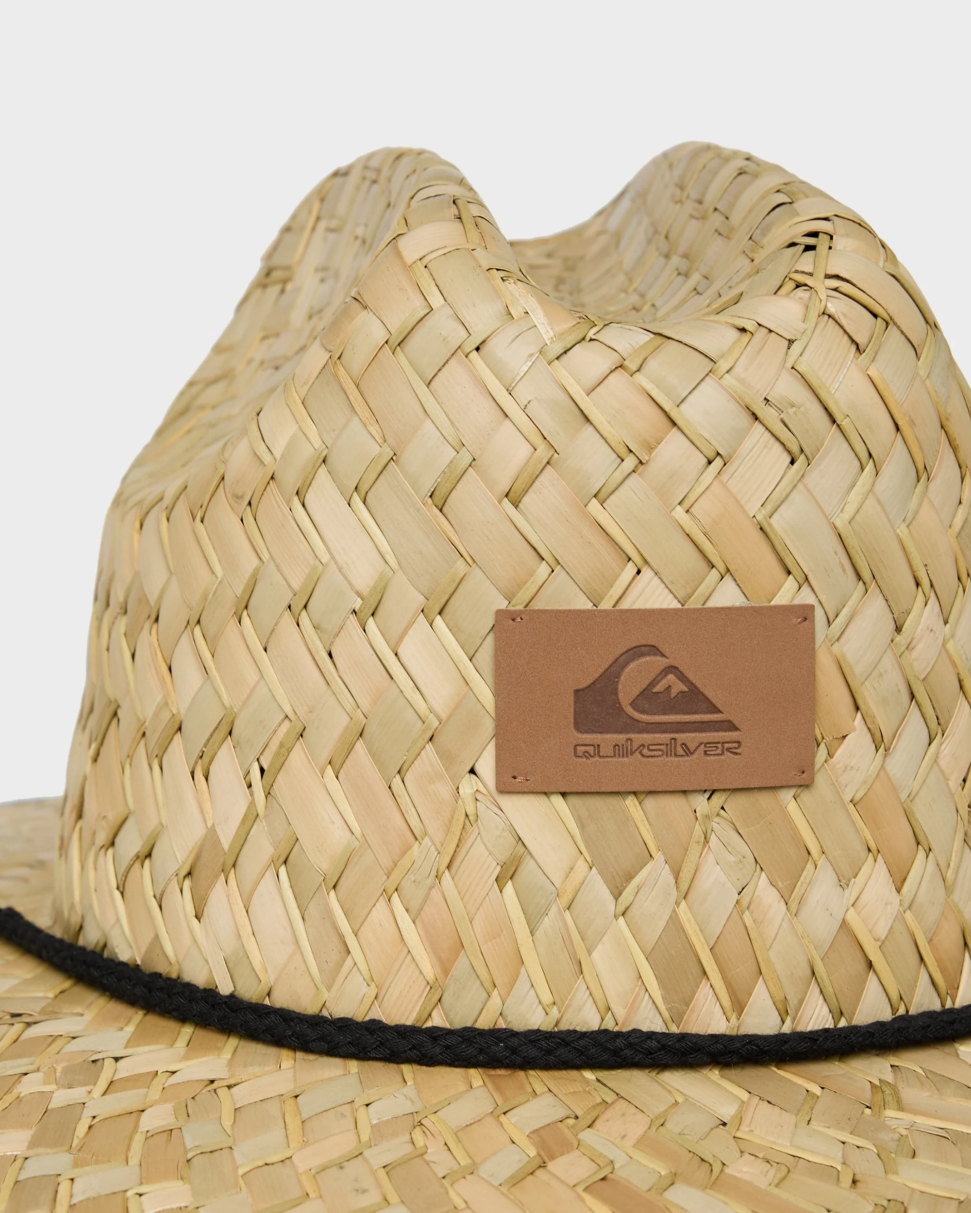 Mens Pierside Print Straw Hat
