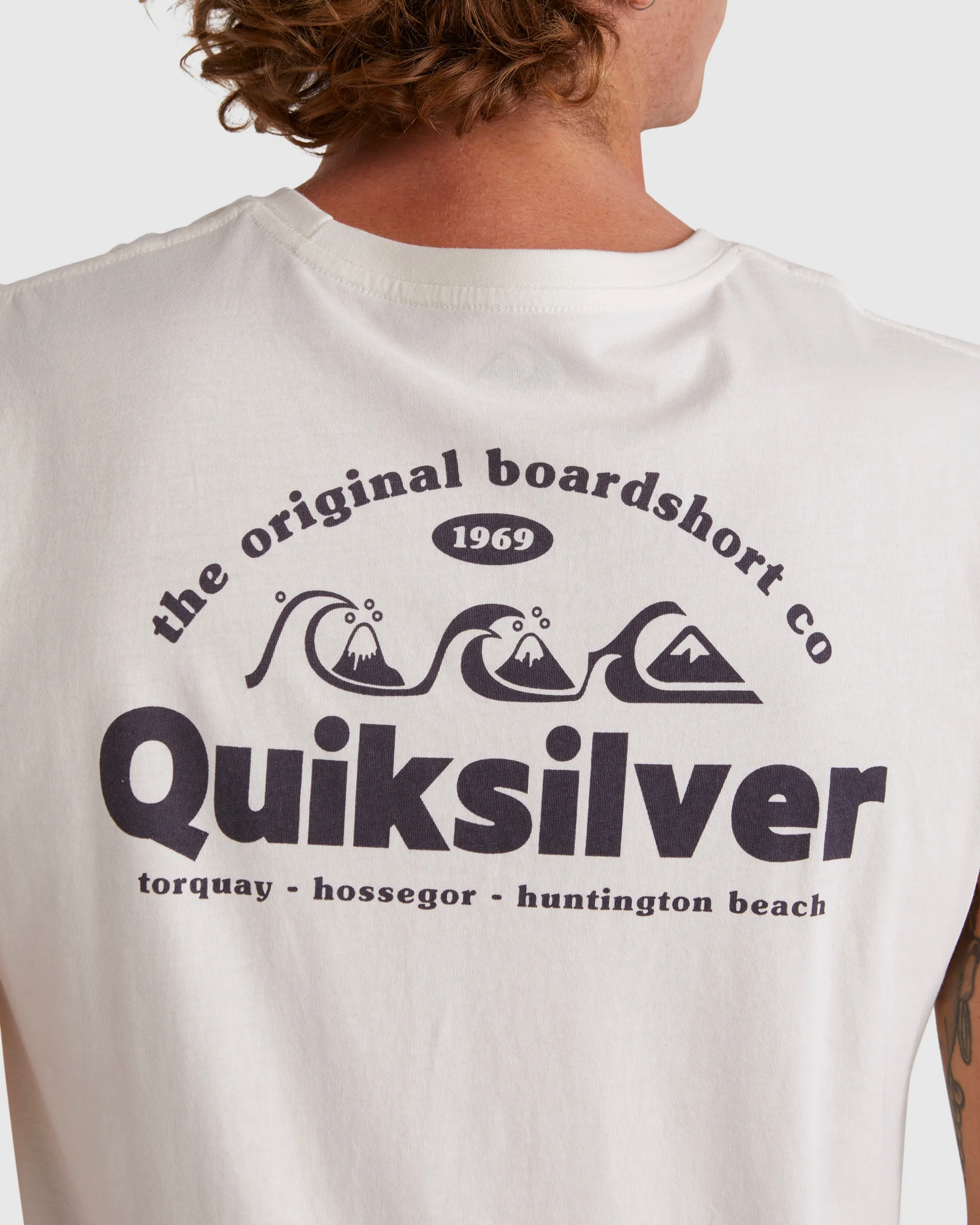 Mens Triple Up Sleeveless Muscle T-Shirt