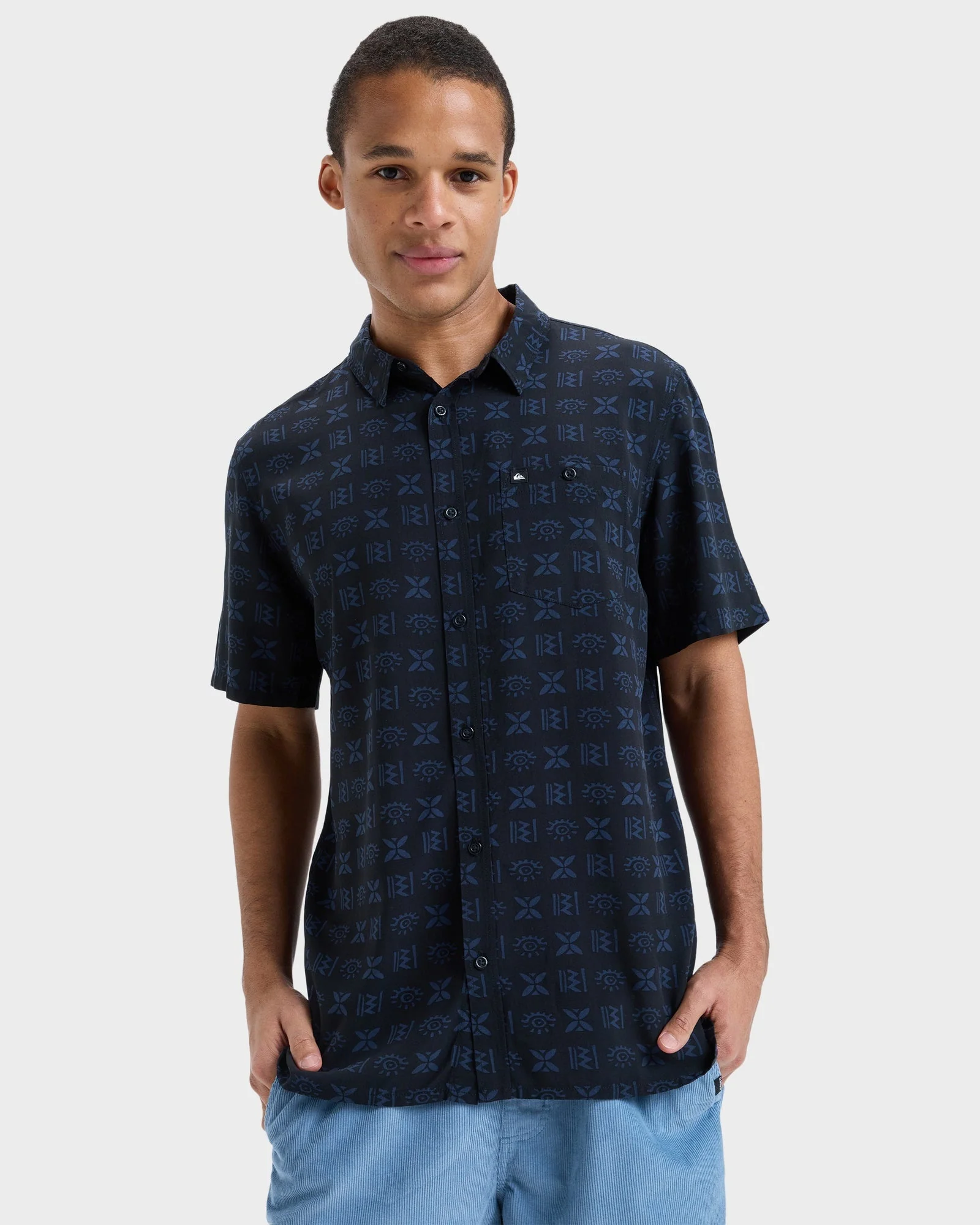 Mens Safe Paradise Short Sleeve Shirt