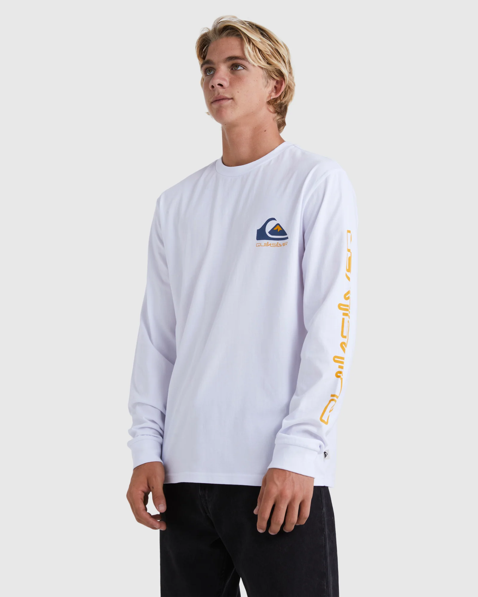 Mens Omni Logo Long Sleeve T-Shirt