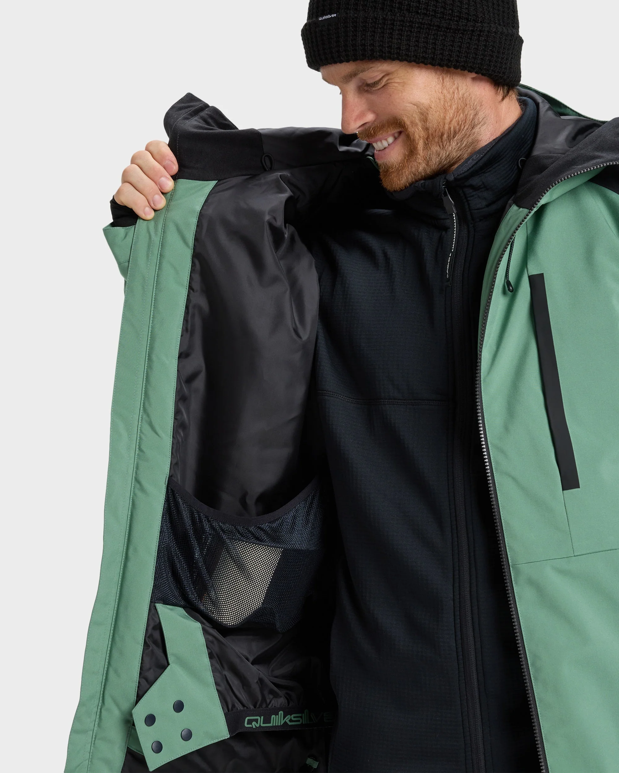 Mens Mission Block Snow Jacket