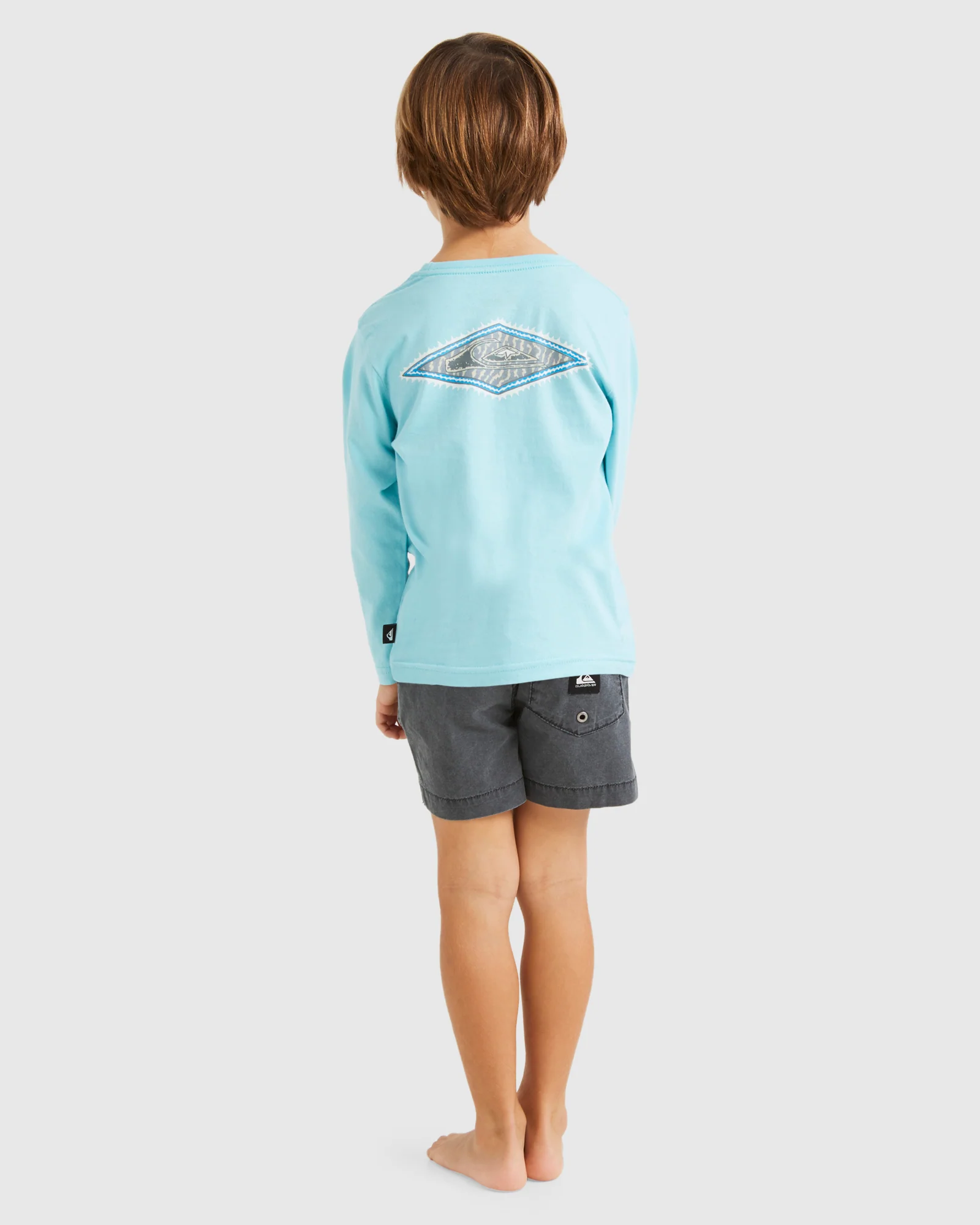 Boys 2-7 Diamond Long Sleeve T-Shirt