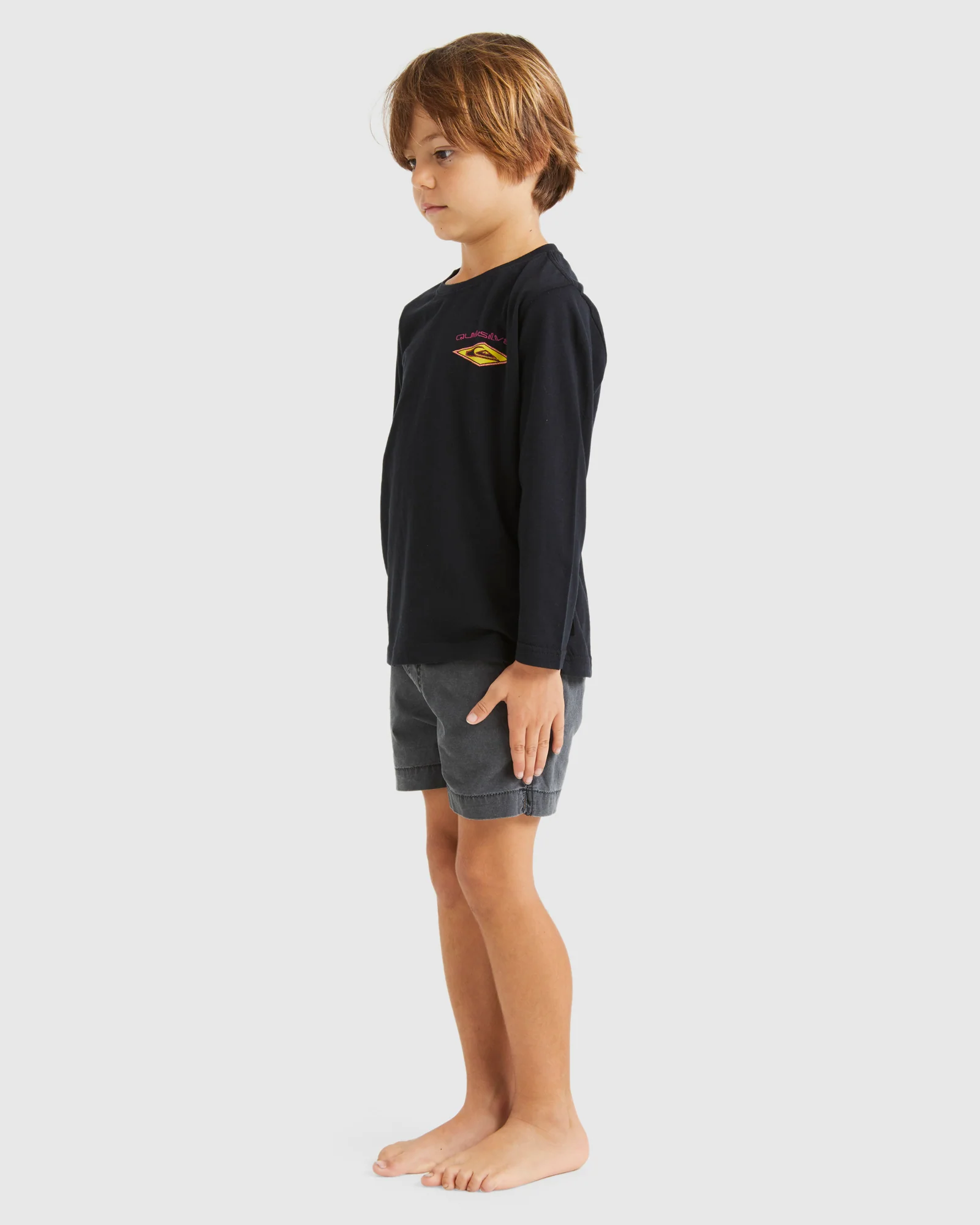 Boys 2-7 Diamond Long Sleeve T-Shirt