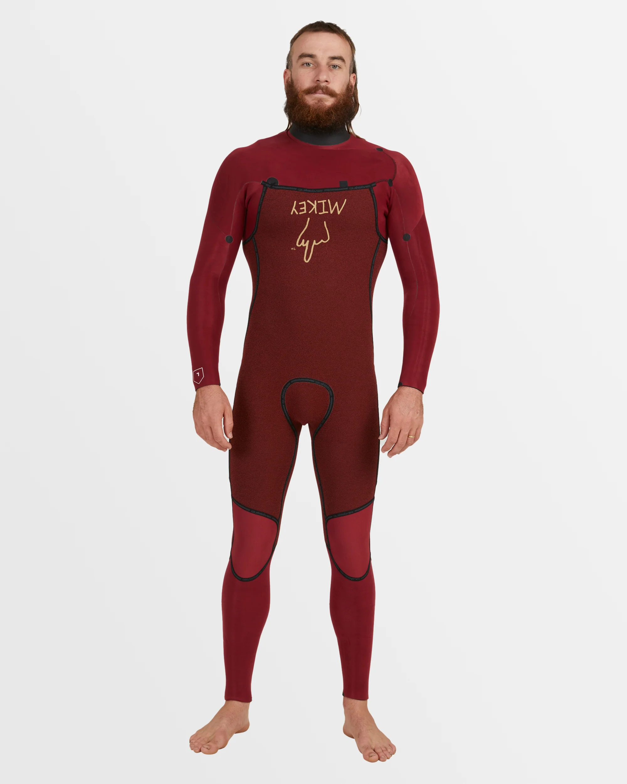 Mens 4/3mm Mikey Wright Everyday Sessions Chest Zip Wetsuit