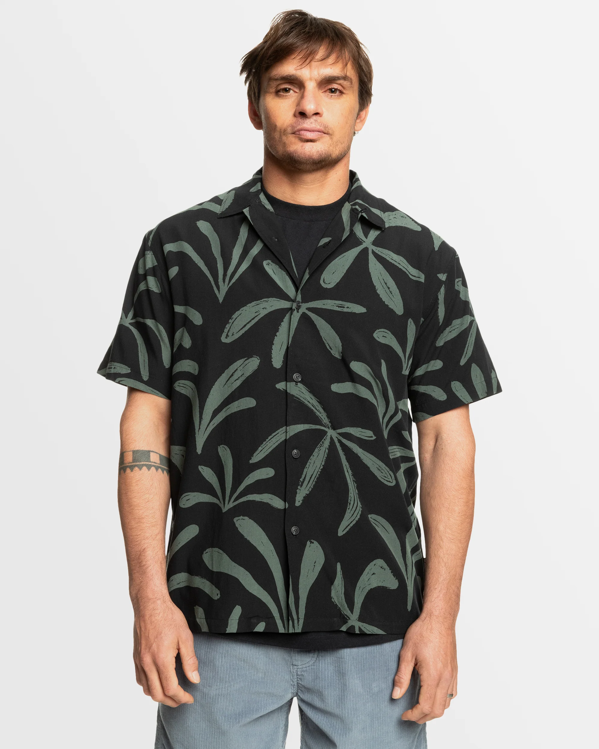 Mens Abstract Island Shirt