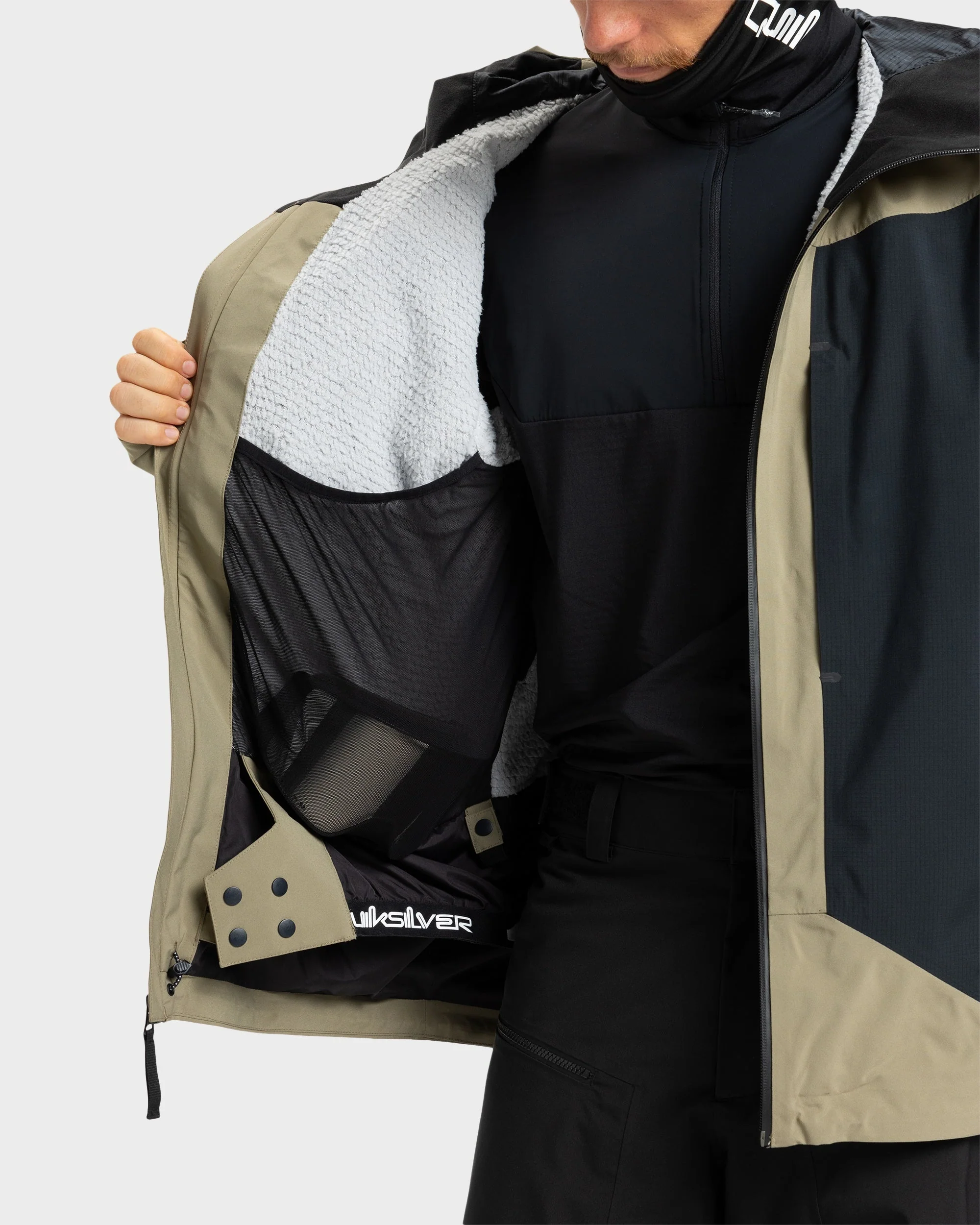 Mens Ultralight Stretch 20K Snow Jacket