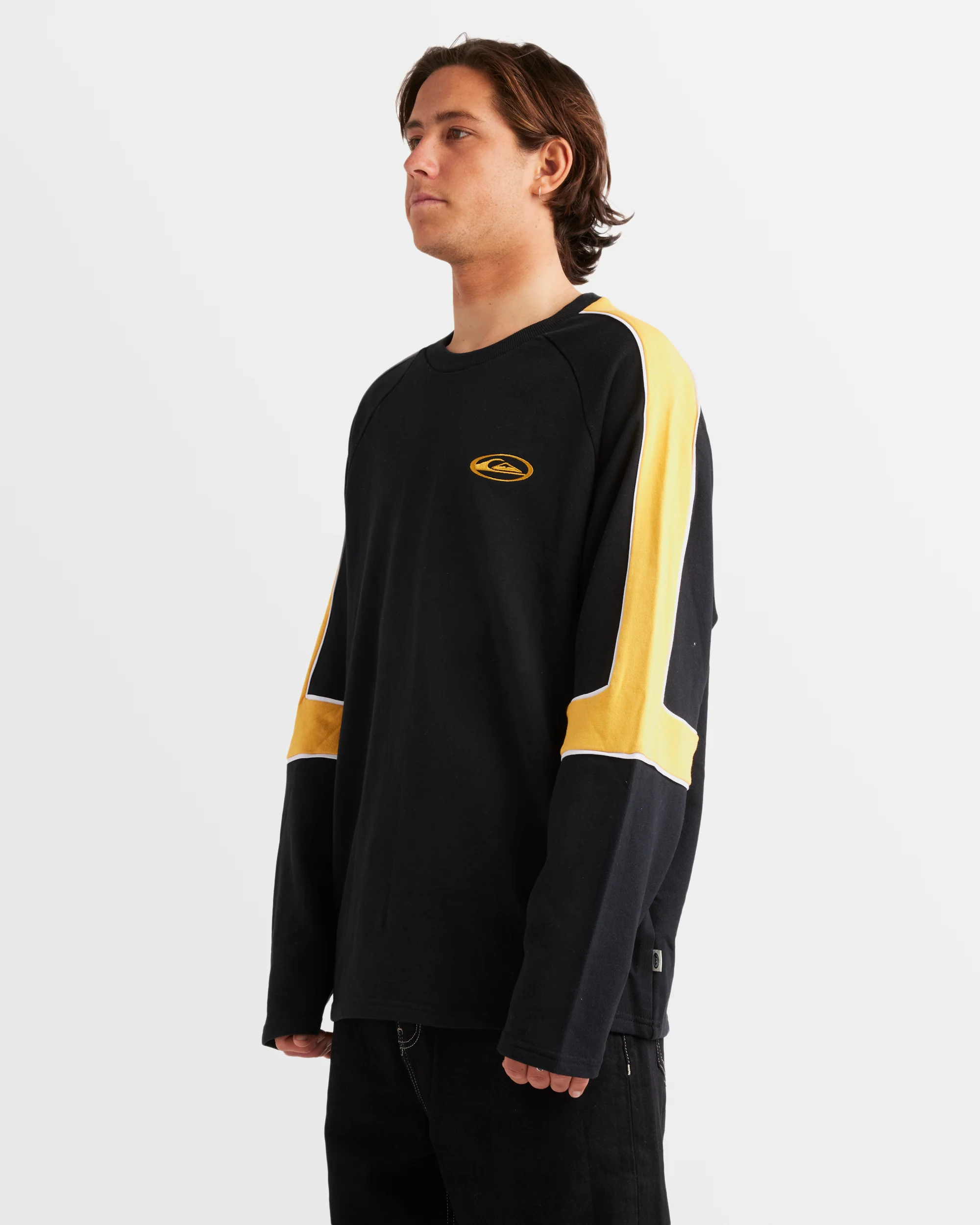 Mens Saturn Panel Crew Neck Sweatshirt