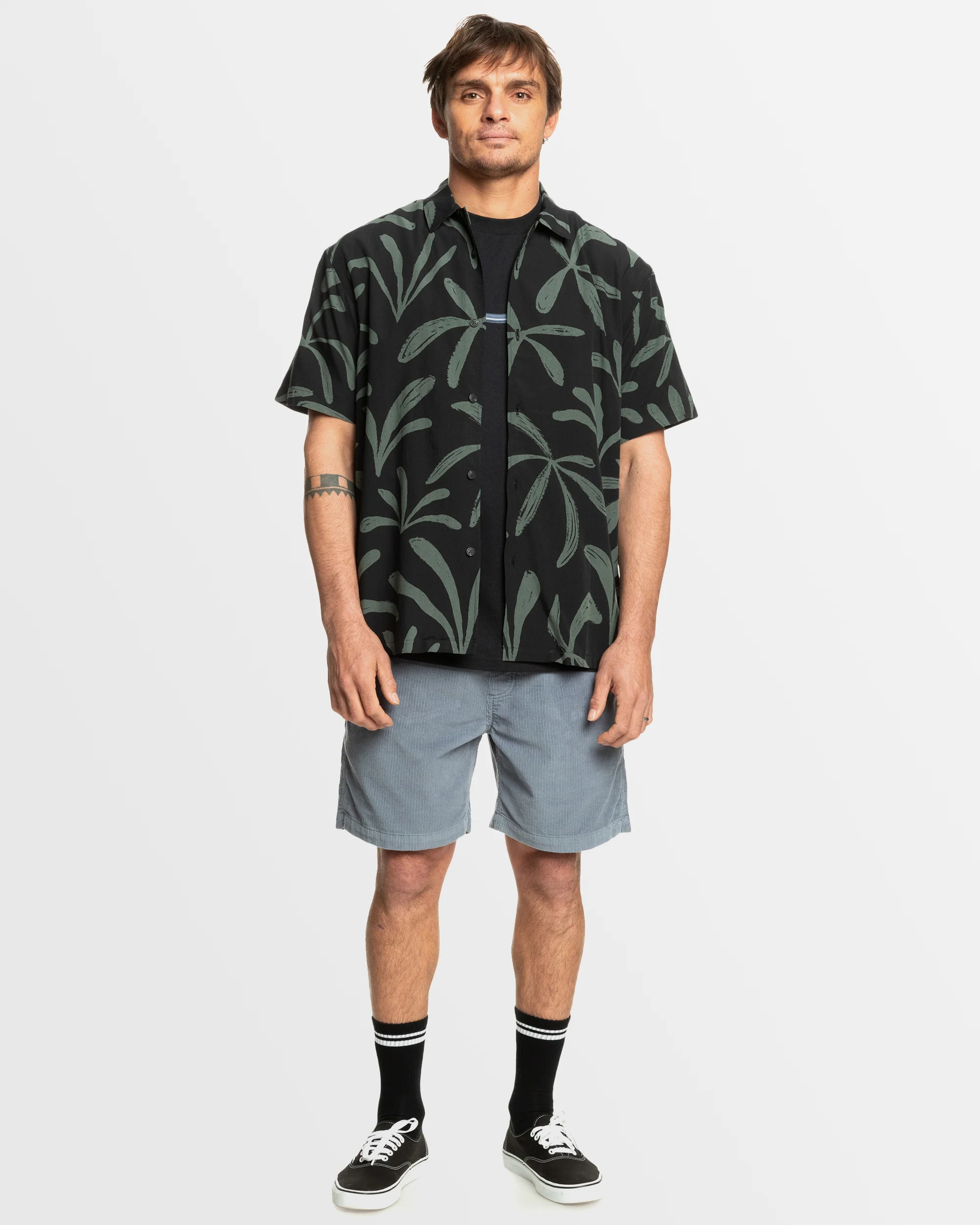 Mens Abstract Island Shirt