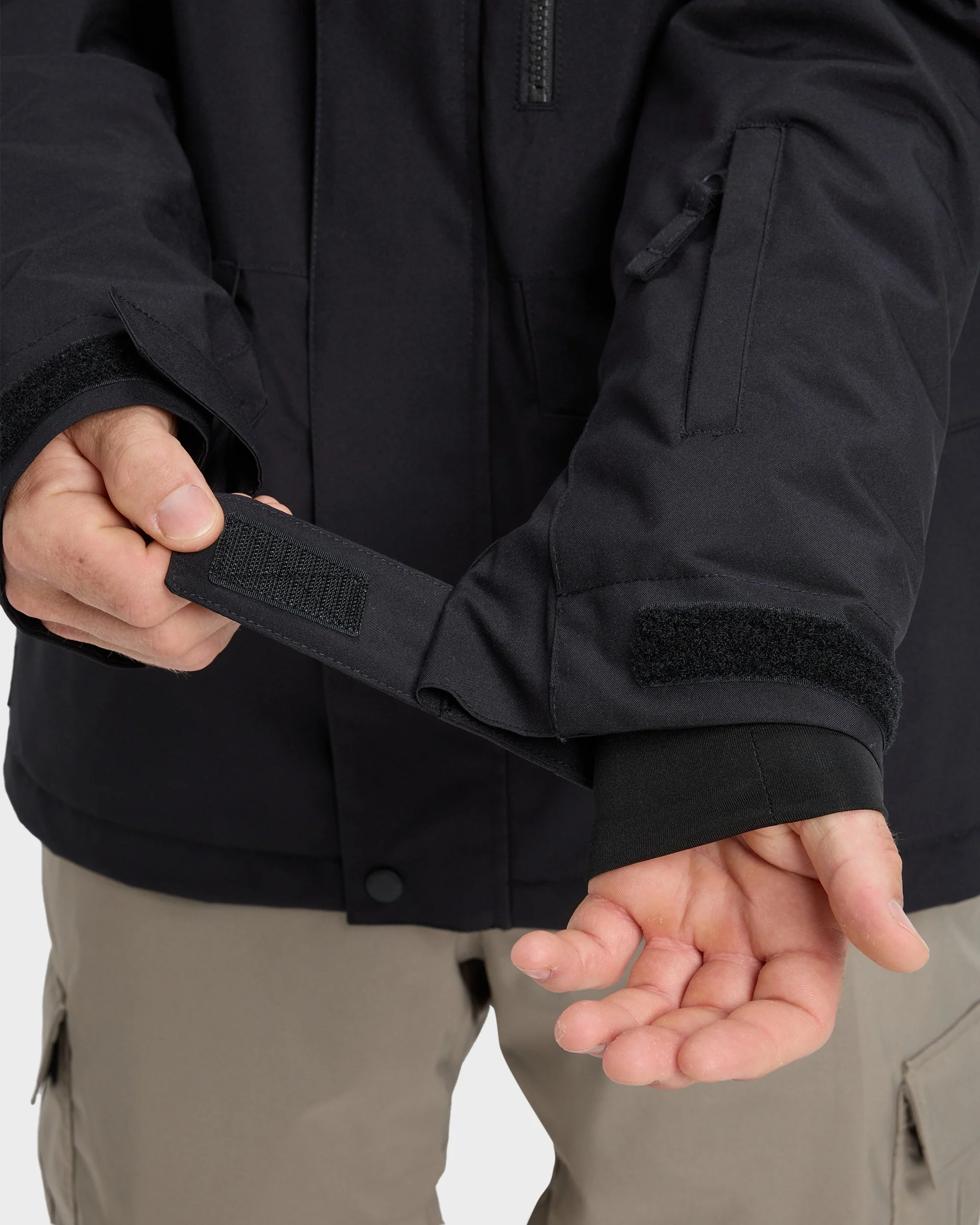 Mens Mission Solid Snow Jacket