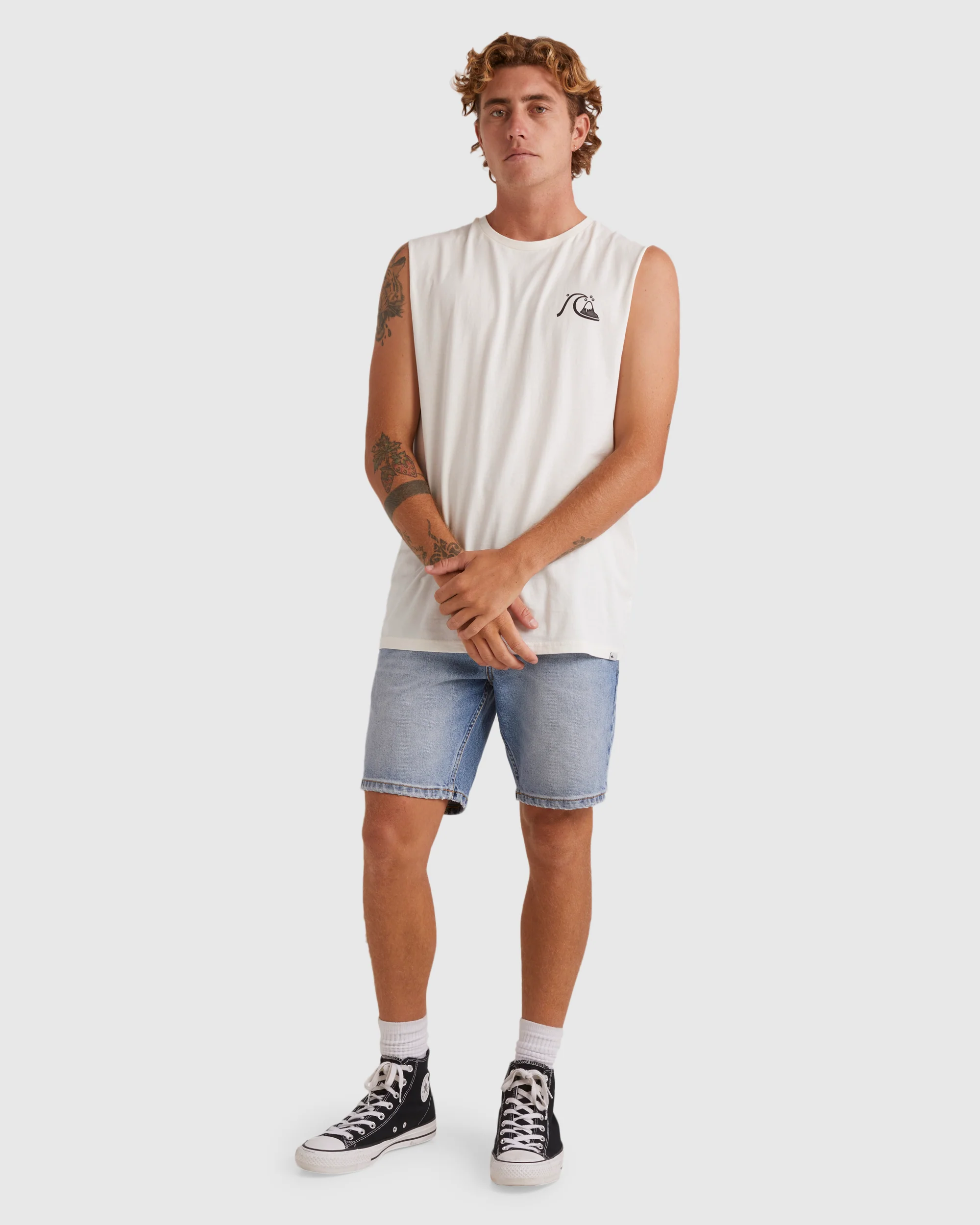 Mens Send Wax Sleeveless Muscle T-Shirt