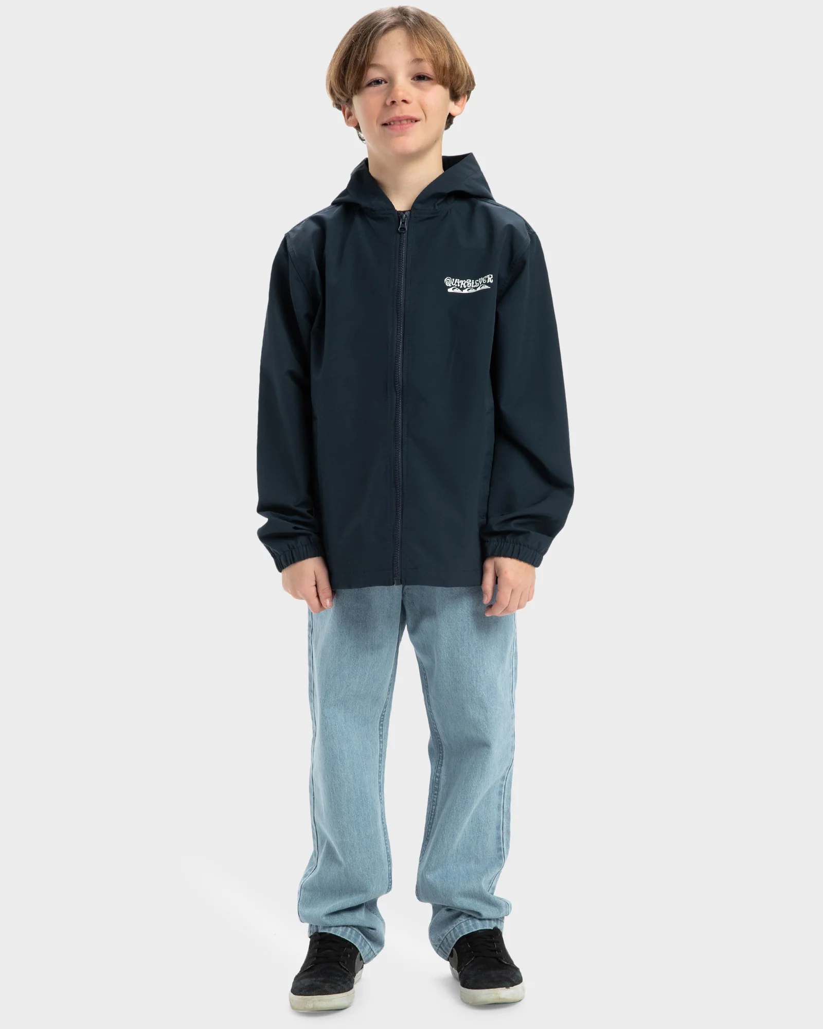 Boys 8-16 Rain Cloud Coach Jacket