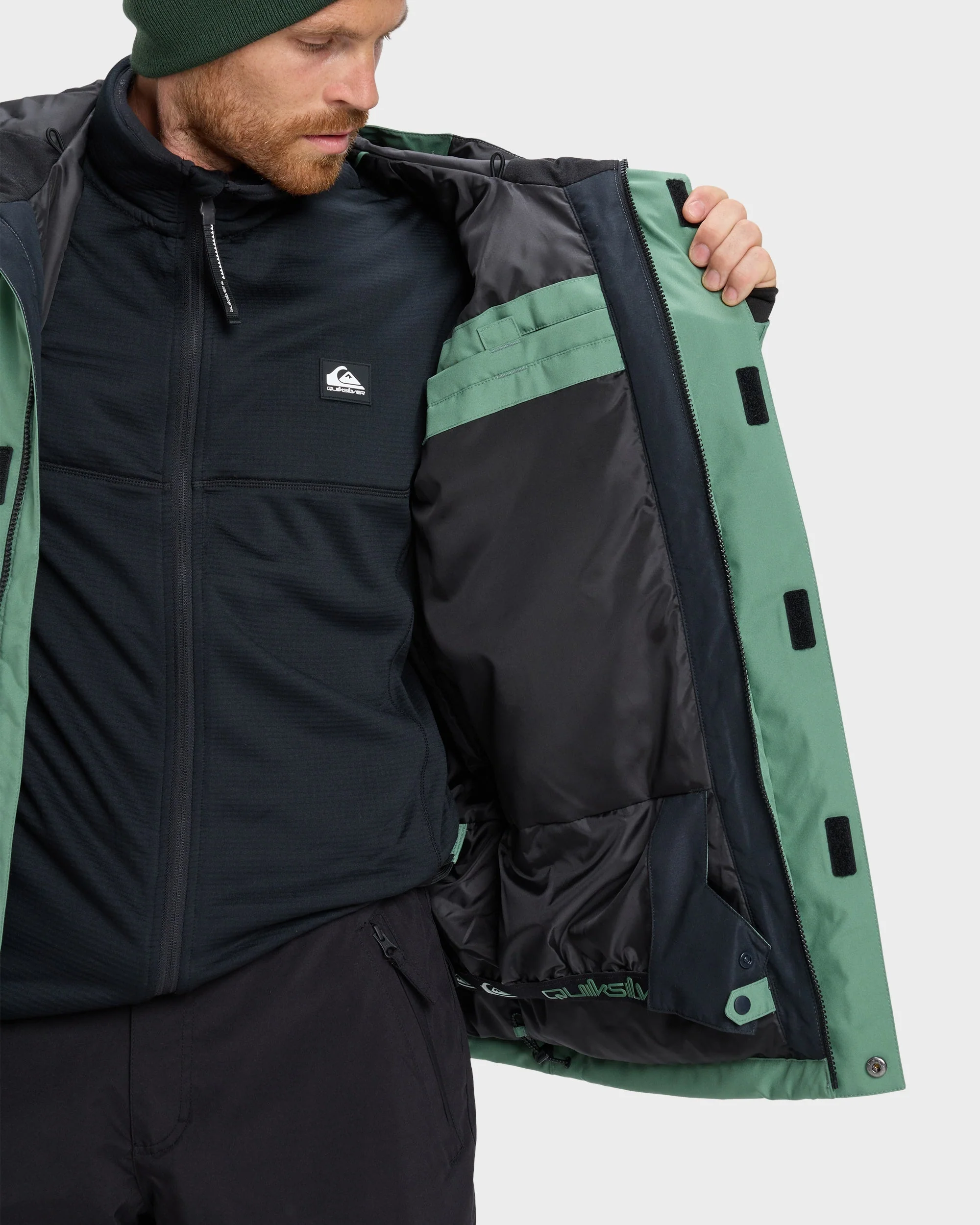 Mens Mission Solid Snow Jacket