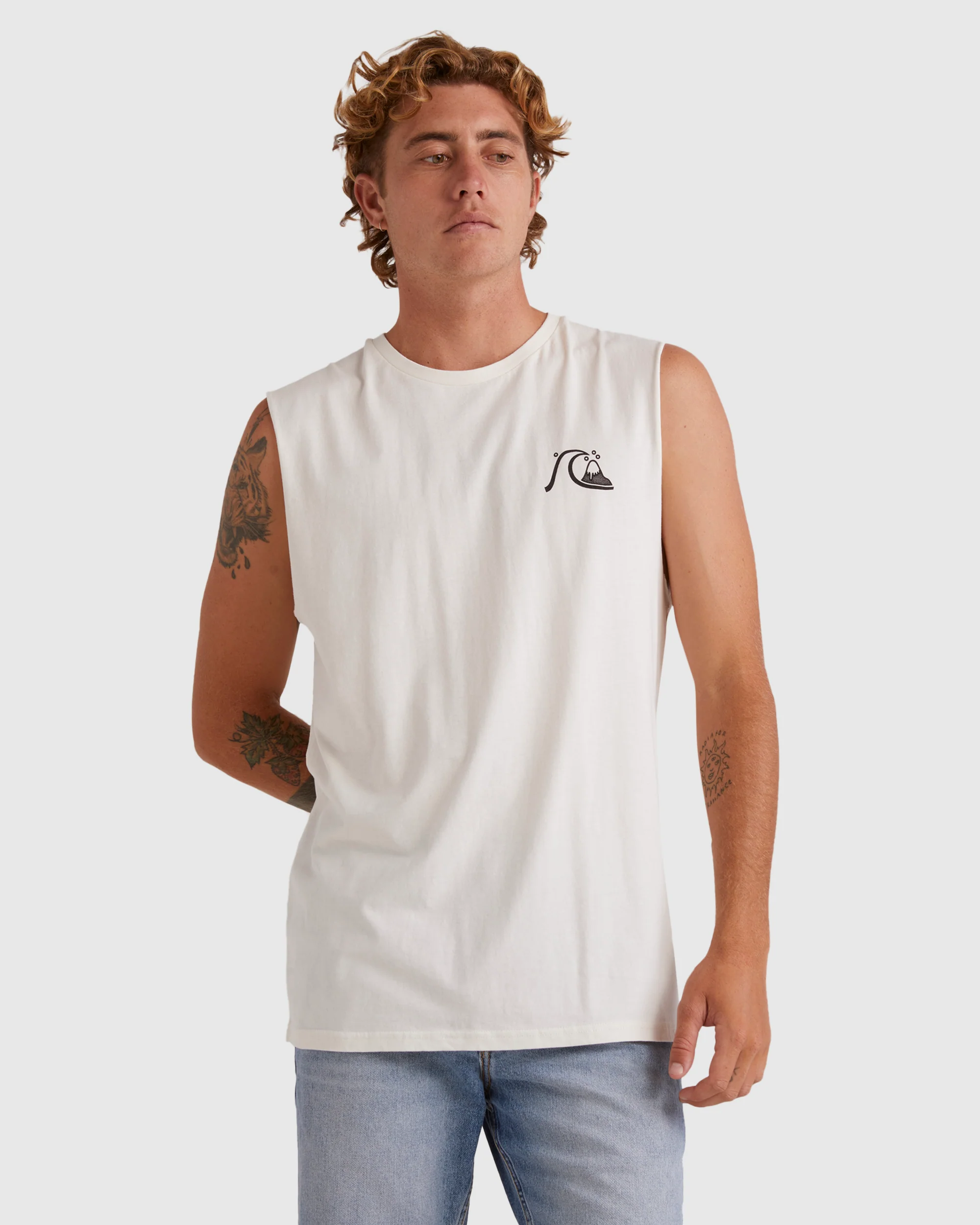 Mens Send Wax Sleeveless Muscle T-Shirt