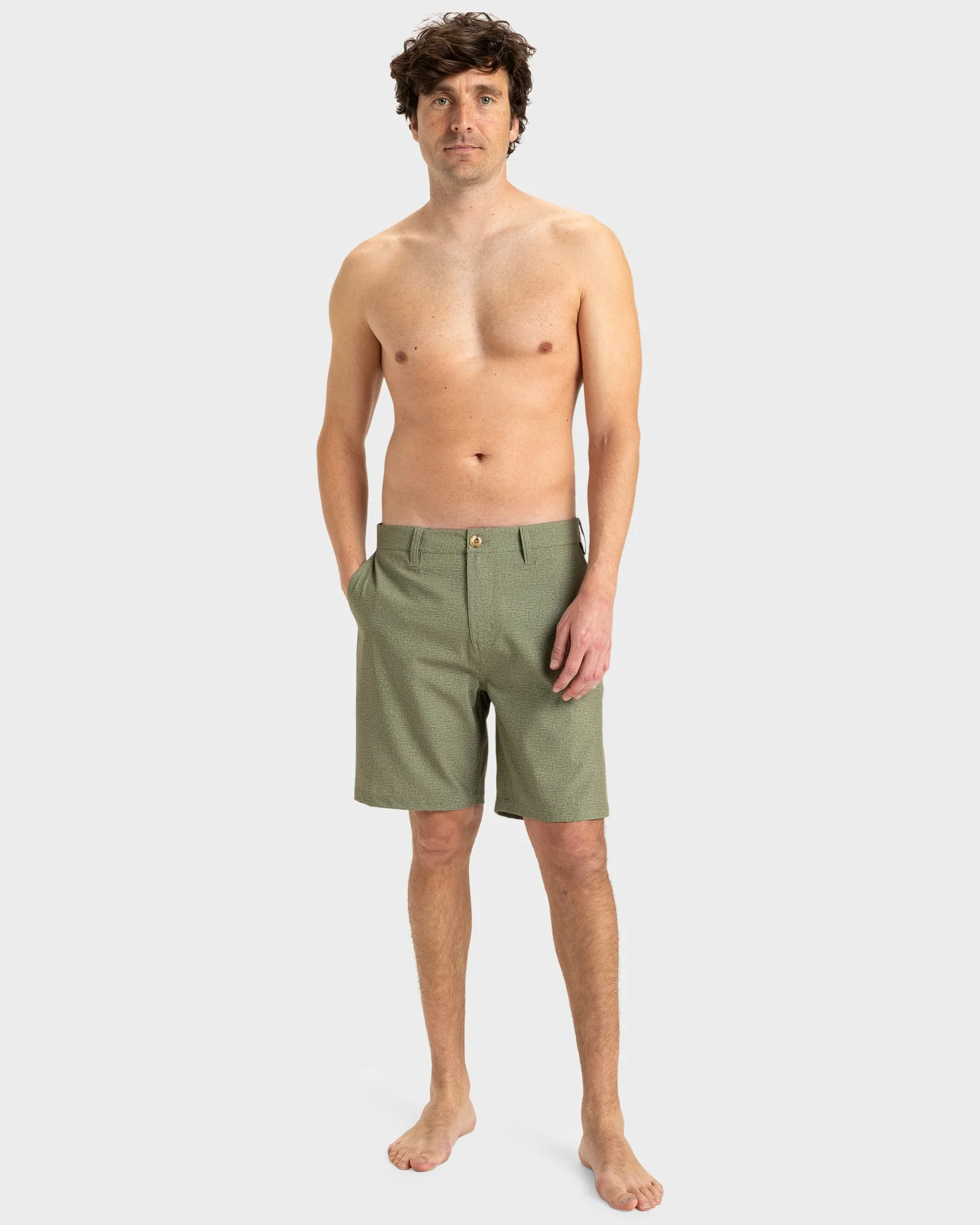 Mens Union Heather Amphibian 19 Hybrid Shorts