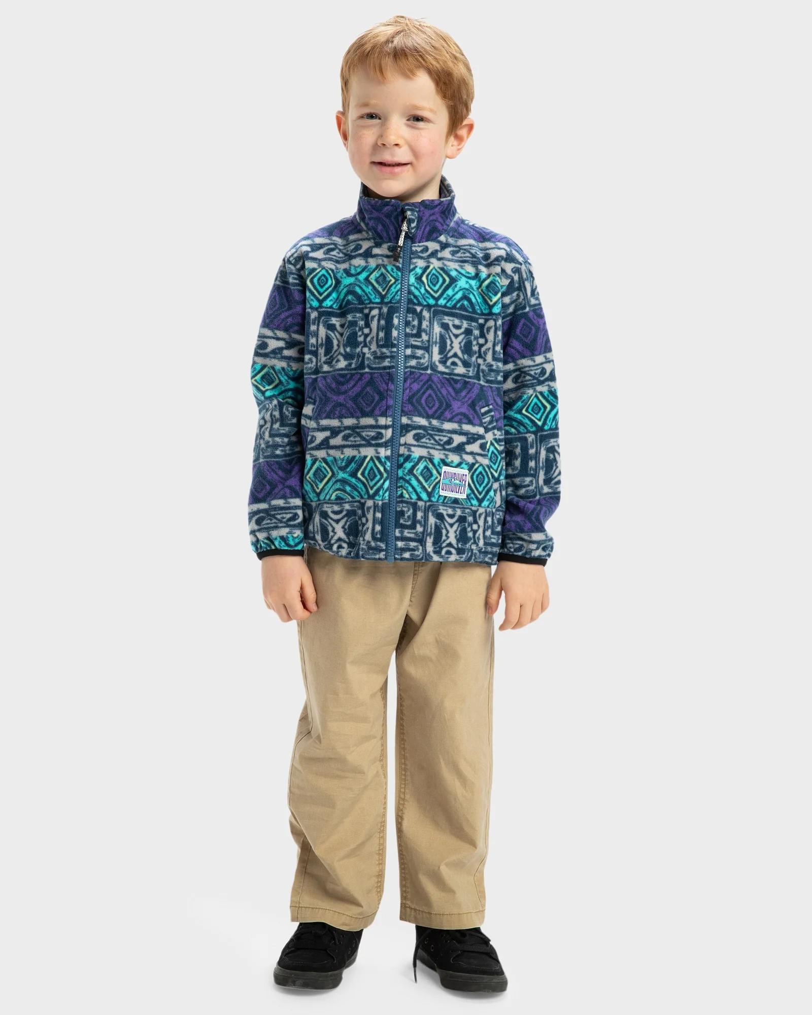 Boys 2-7 Global Heat Polar Zip-Up Fleece Jumper