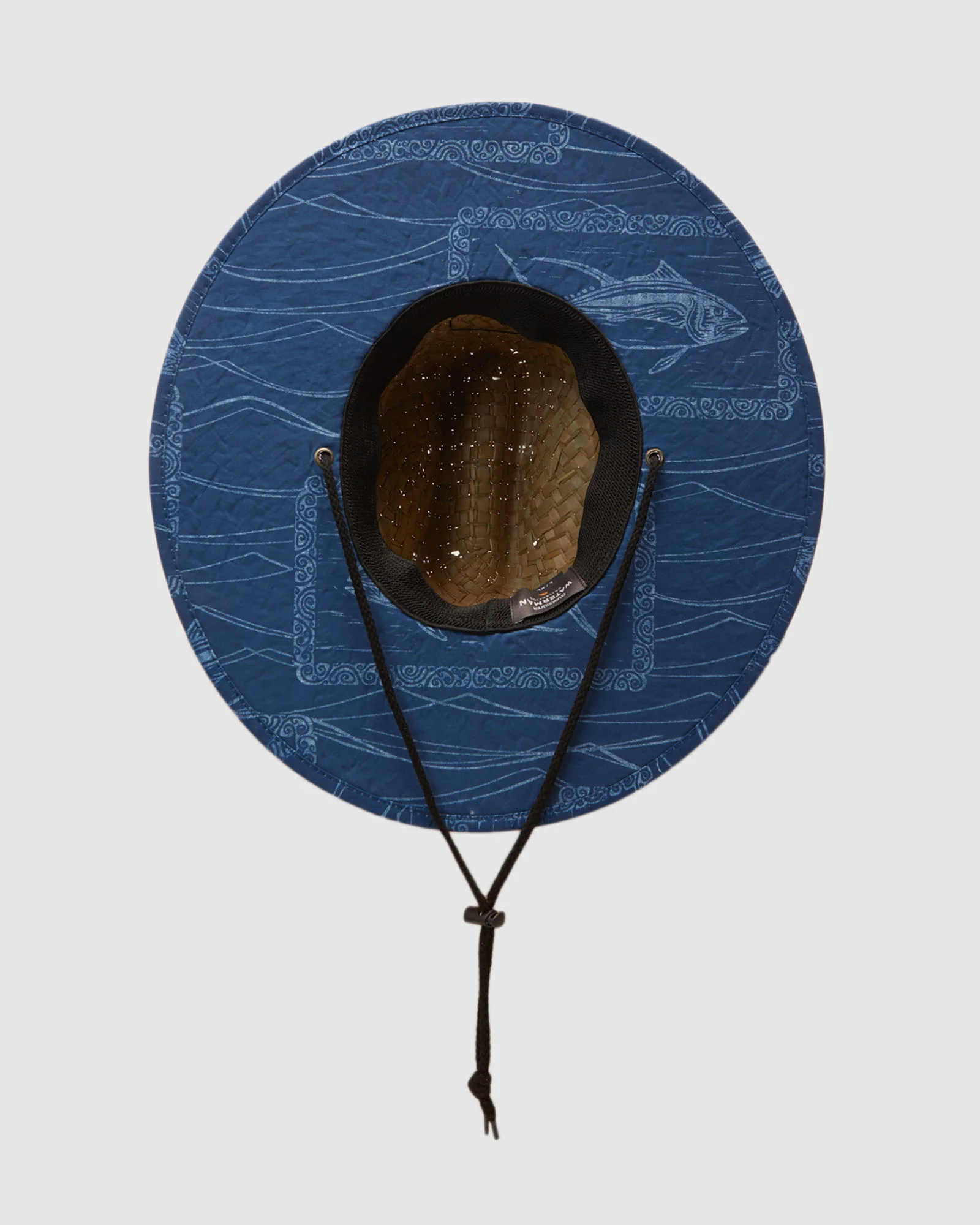 Mens Waterman Outsider Straw Lifeguard Hat