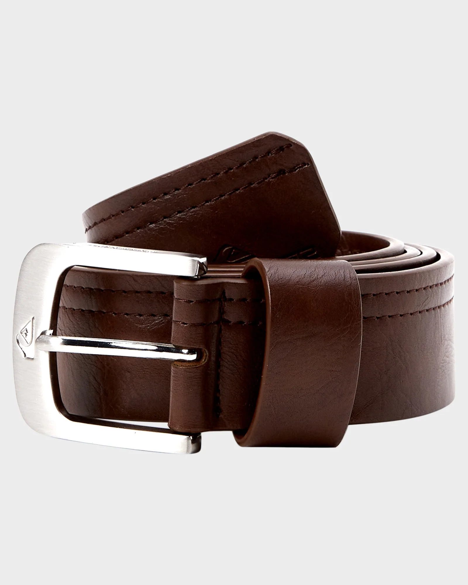 Mens Stitchin Faux Leather Belt