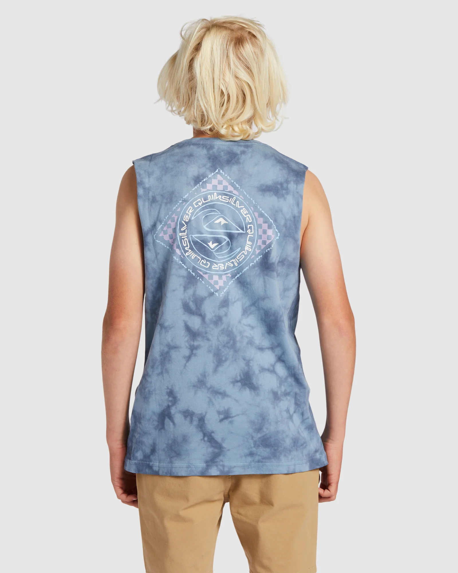 Boys 8-16 Splitting Hairs Sleeveless Muscle T-Shirt