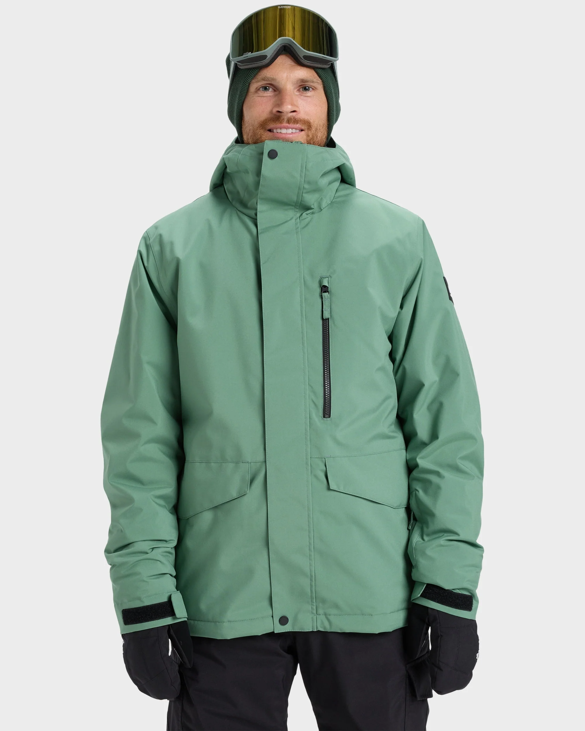 Mens Mission Solid Snow Jacket