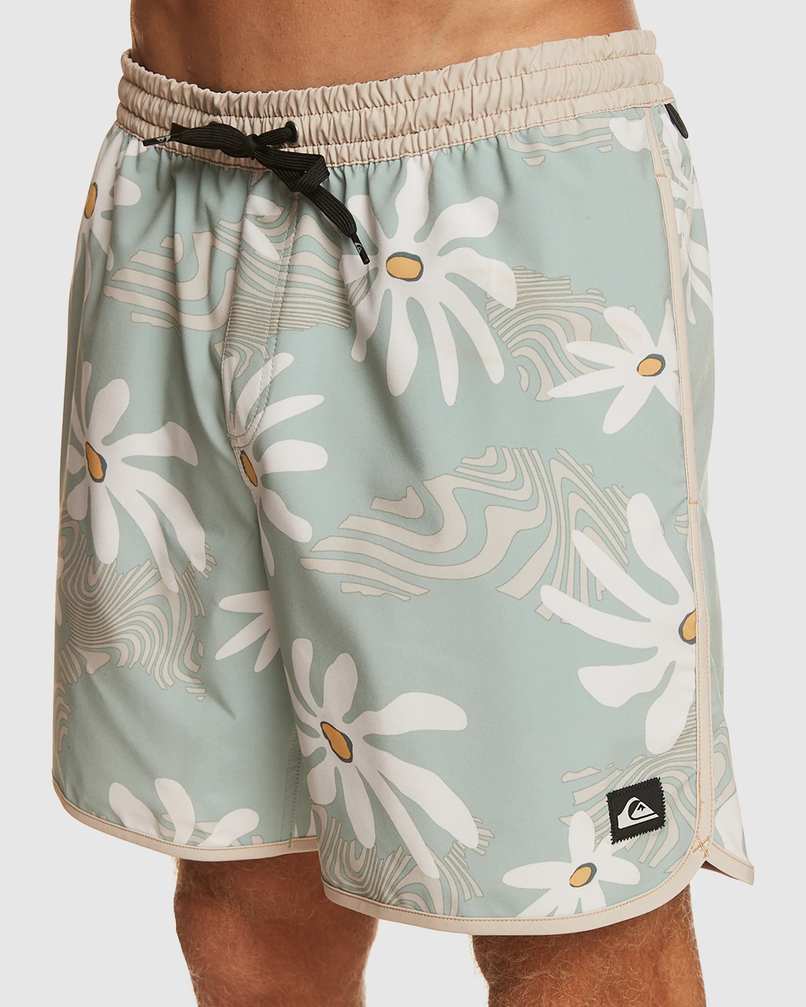 Mens Surfsilk Scallop Volley 17 Swim Shorts