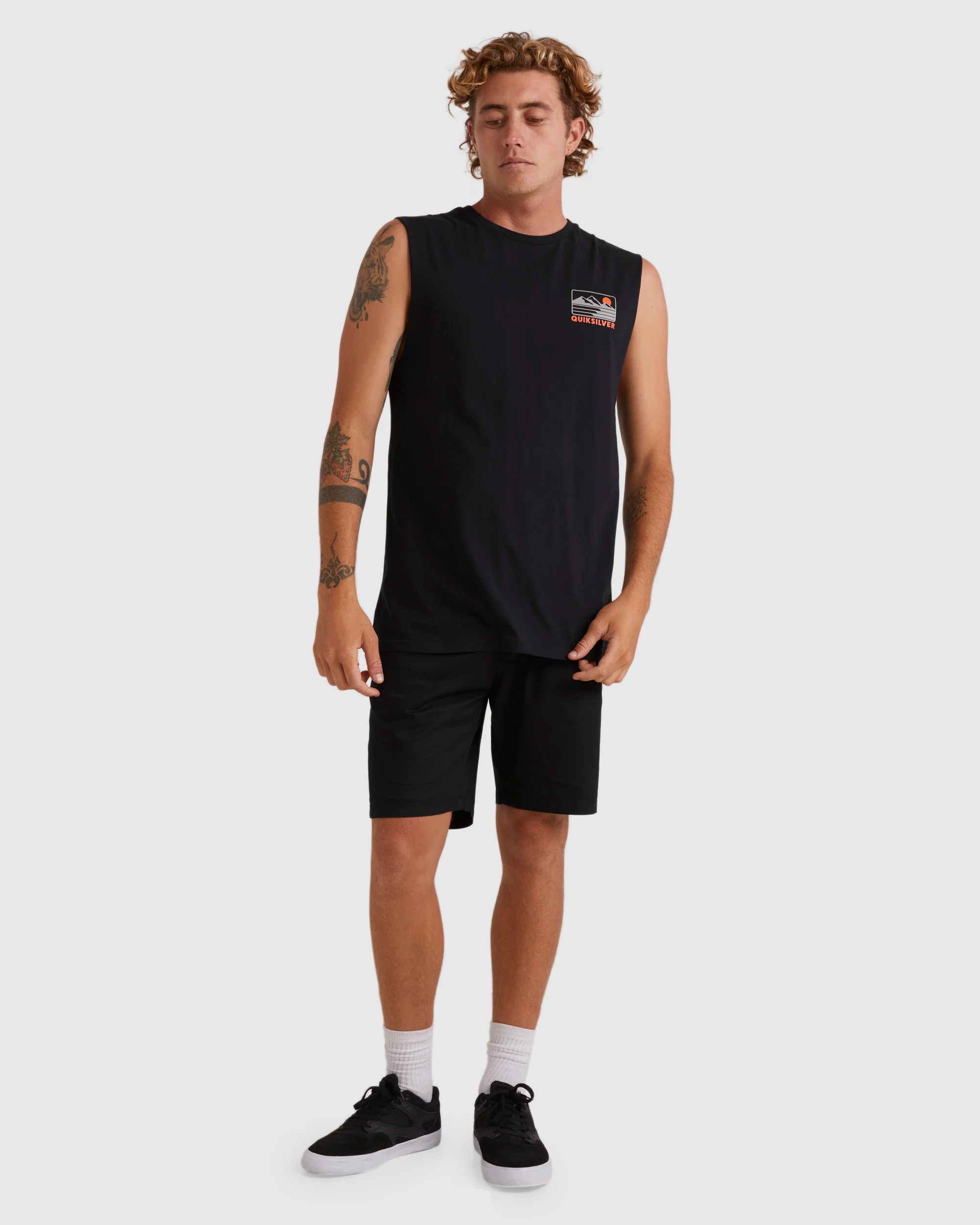 Mens Outer Island Sleeveless Muscle T-Shirt
