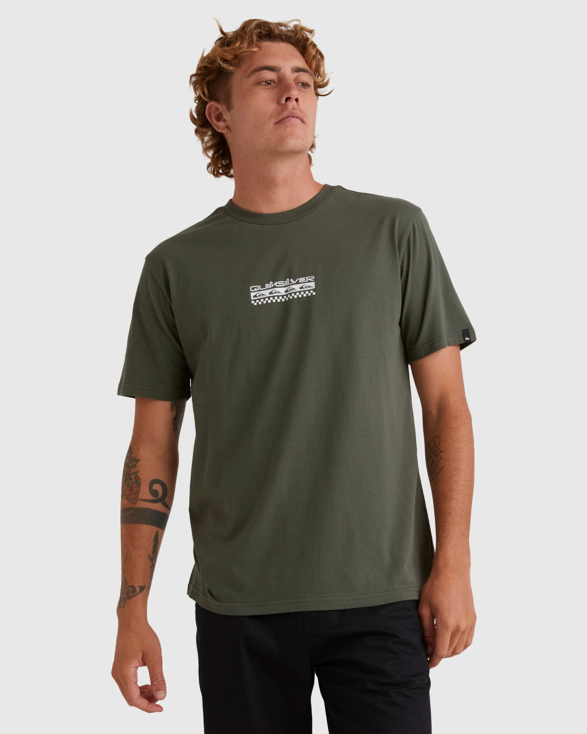 Mens Omni Check Turn T-Shirt