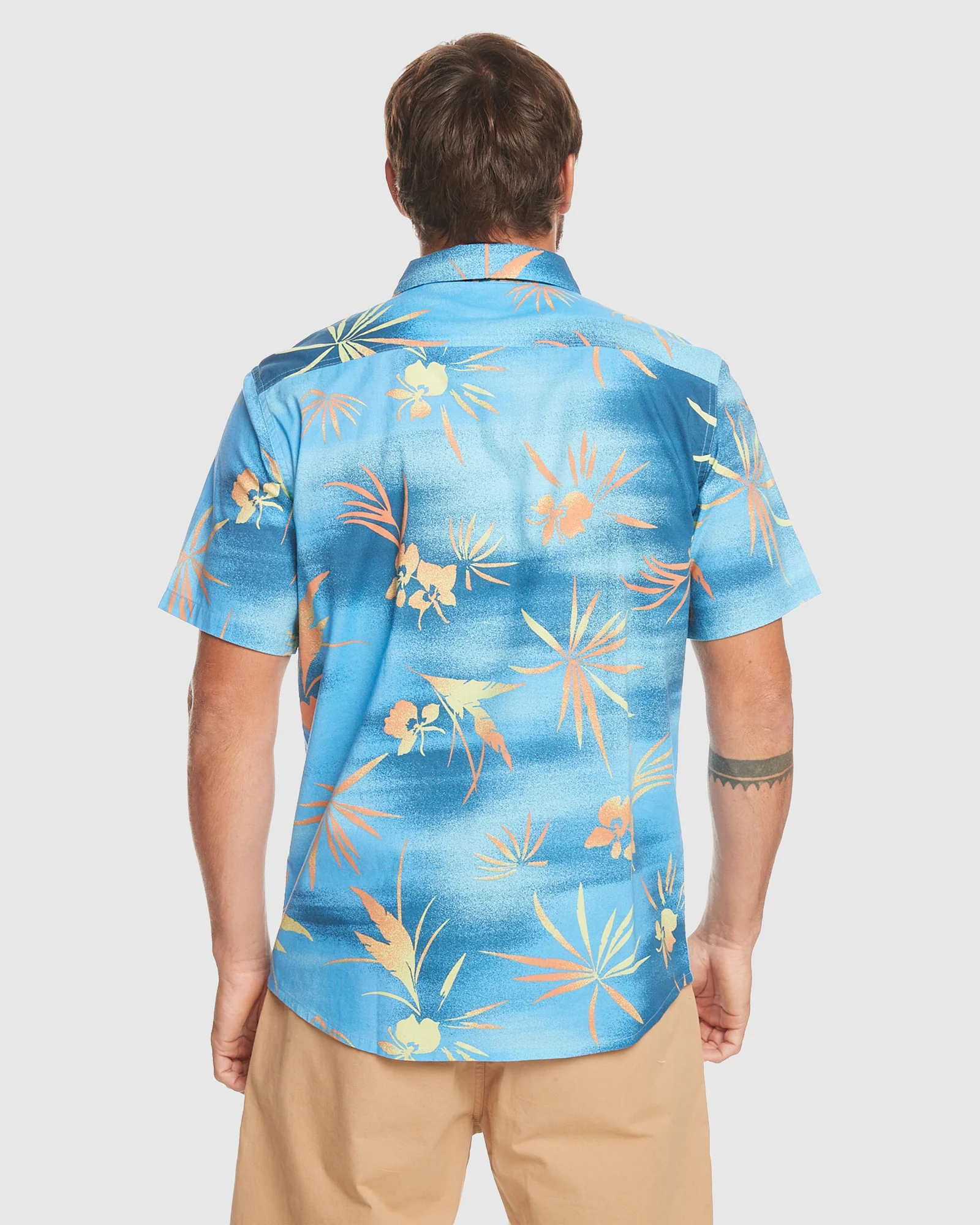 Mens Fade Out Short Sleeve Shirt