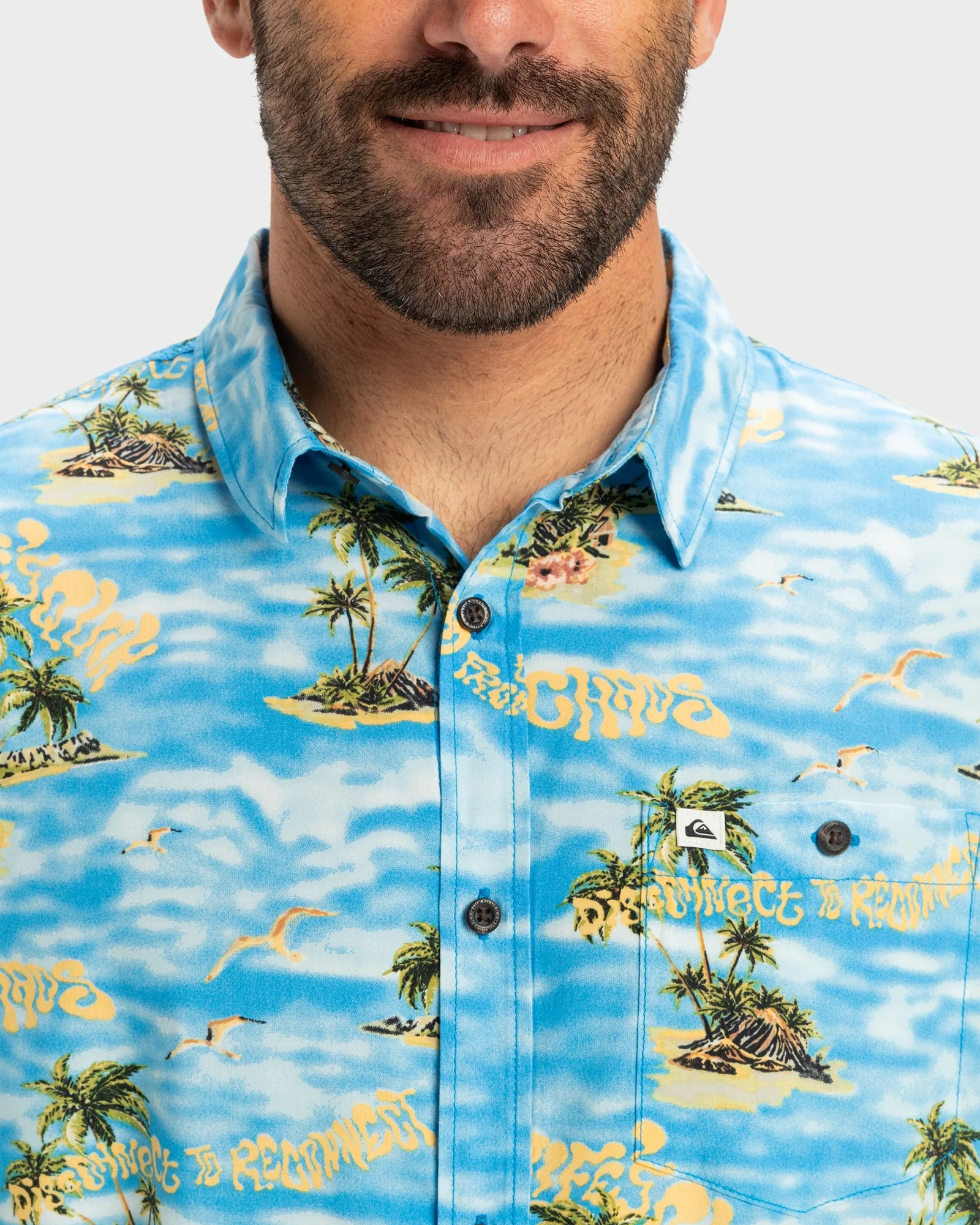 Mens Safe Paradise Short Sleeve Shirt