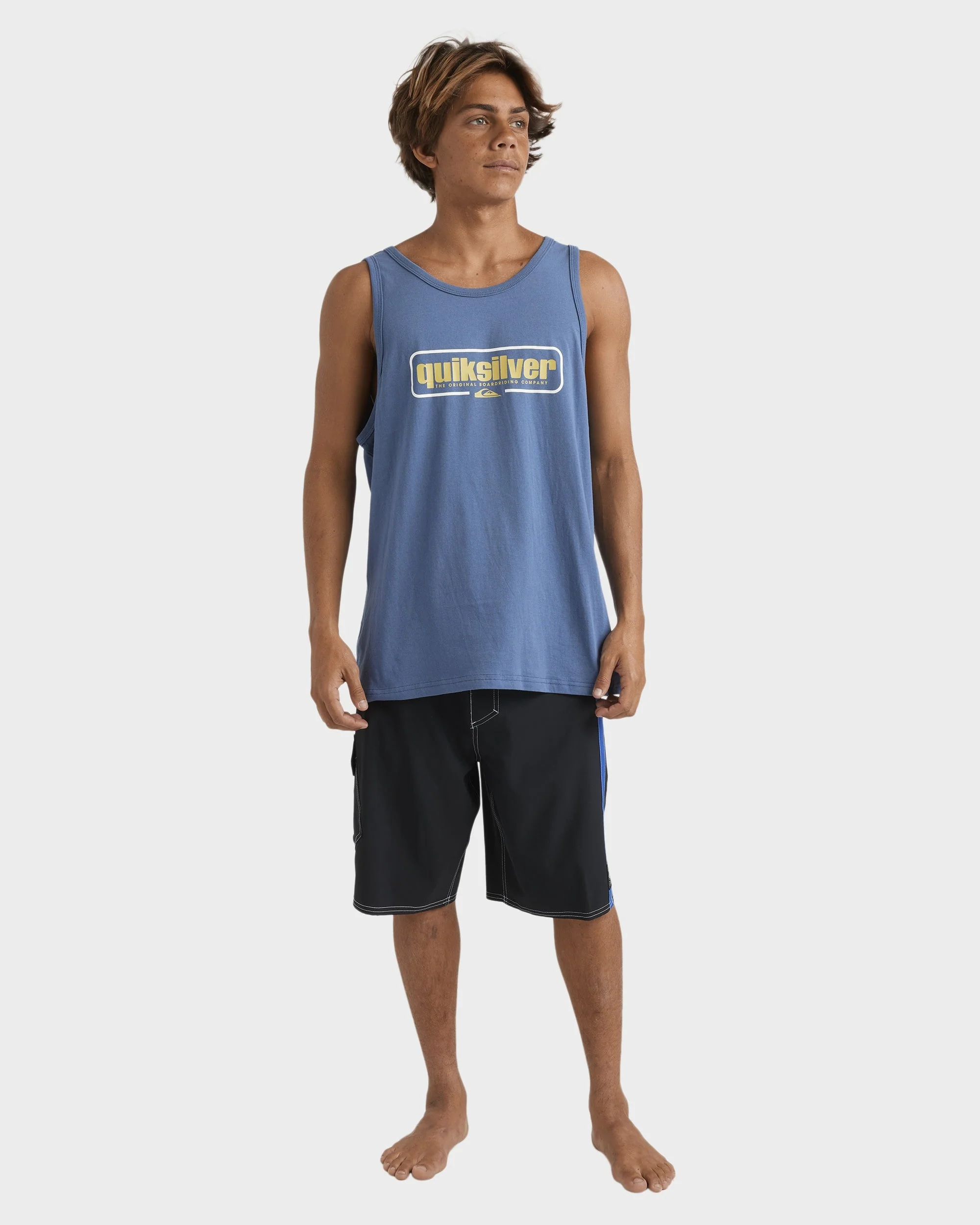 Mens Retro box Tank