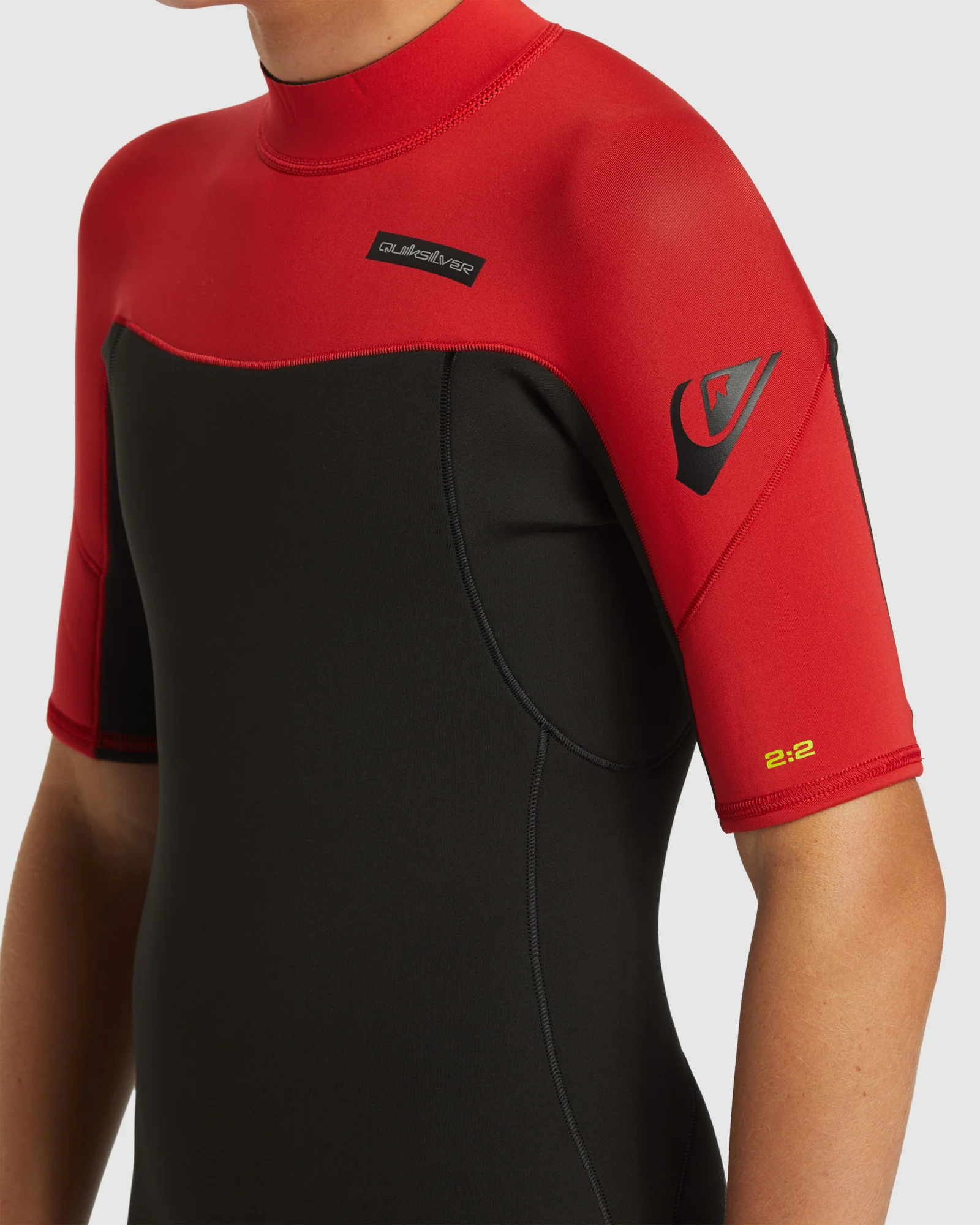 Boys 8-16 2/2mm Everyday Sessions Short Sleeve Back Zip Springsuit