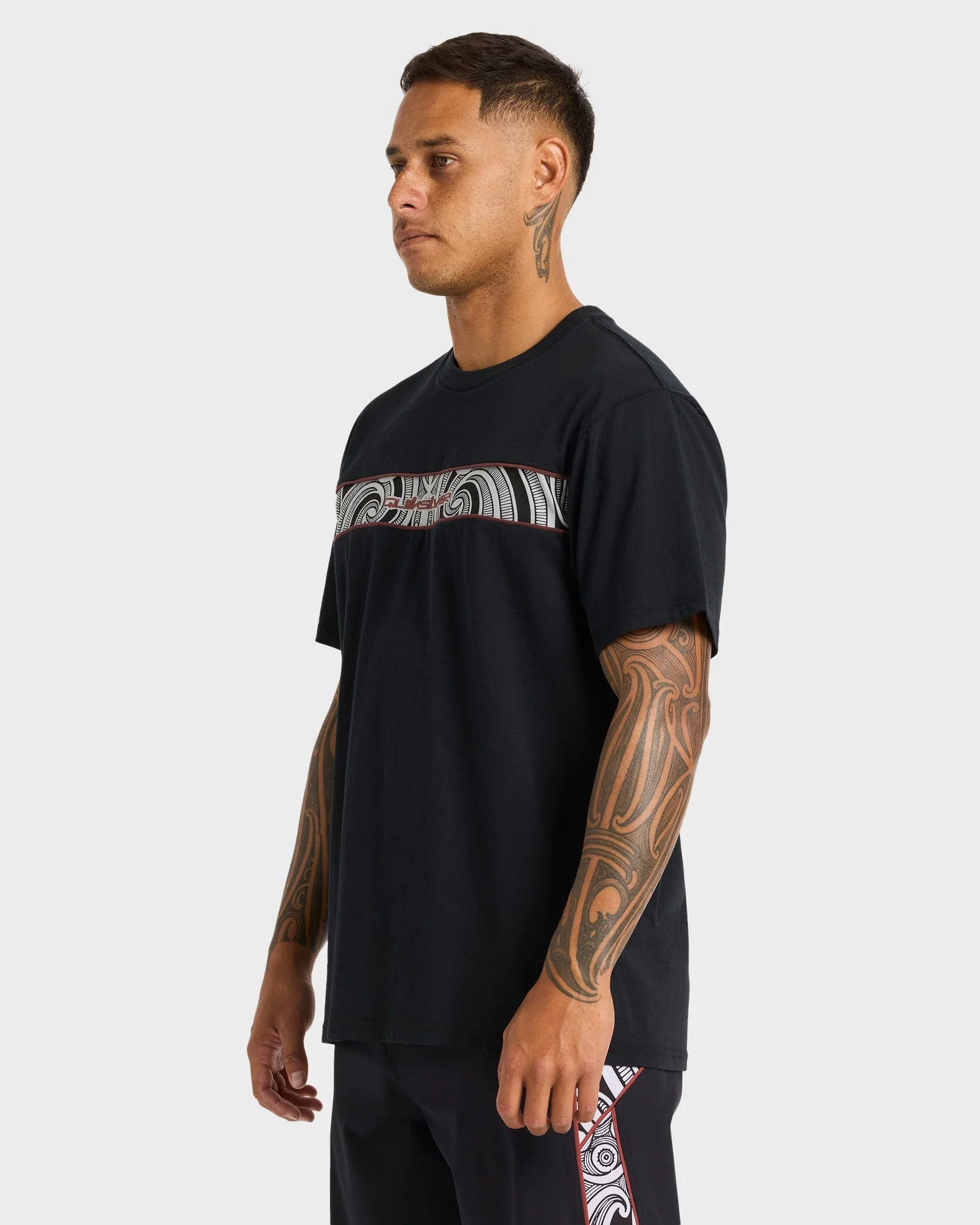 Mens Kehu Takarangi Panel T-Shirt