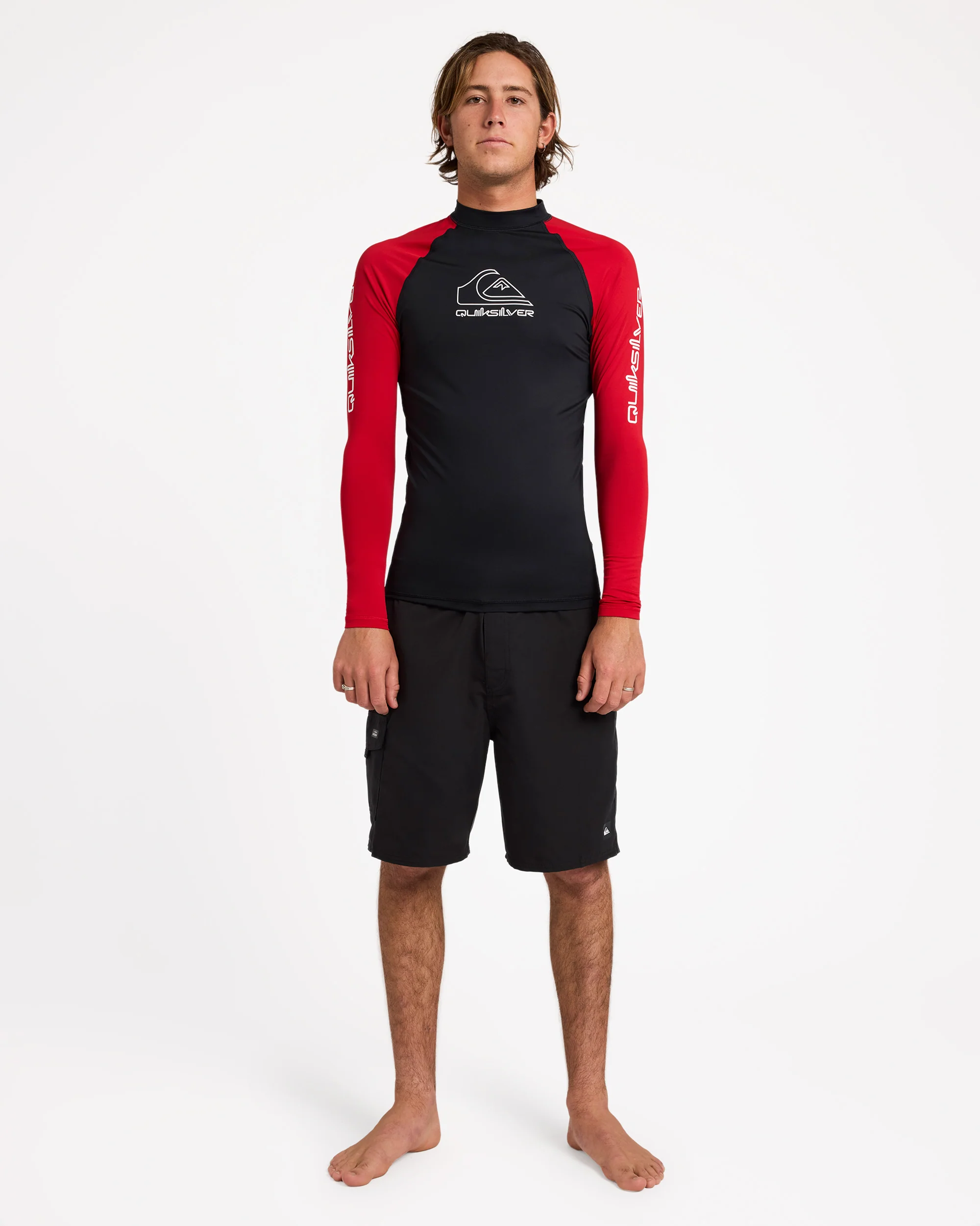 Mens On Tour Long Sleeve Rash Vest