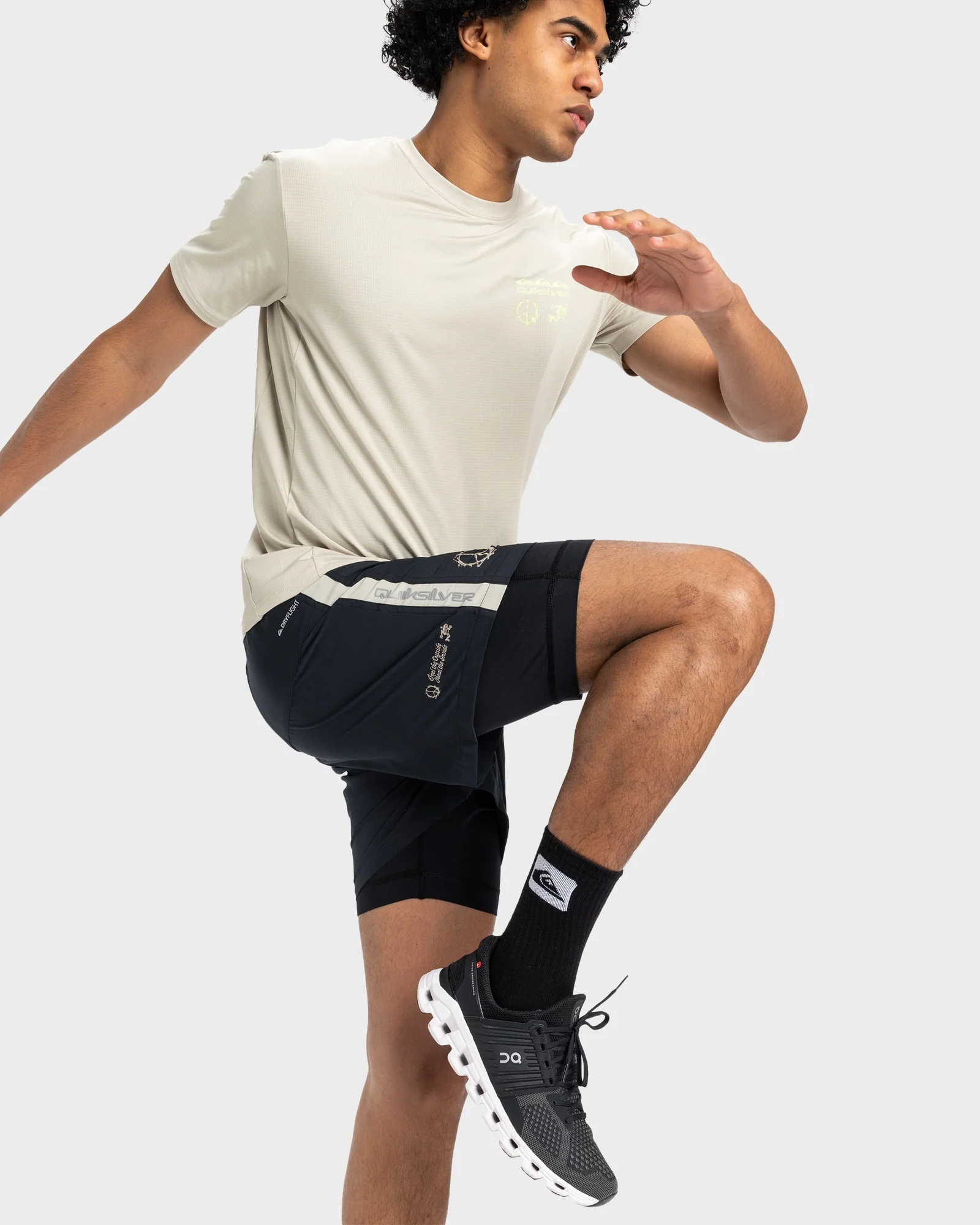 Mens Keep The Pace 14 Training Hybrid Shorts