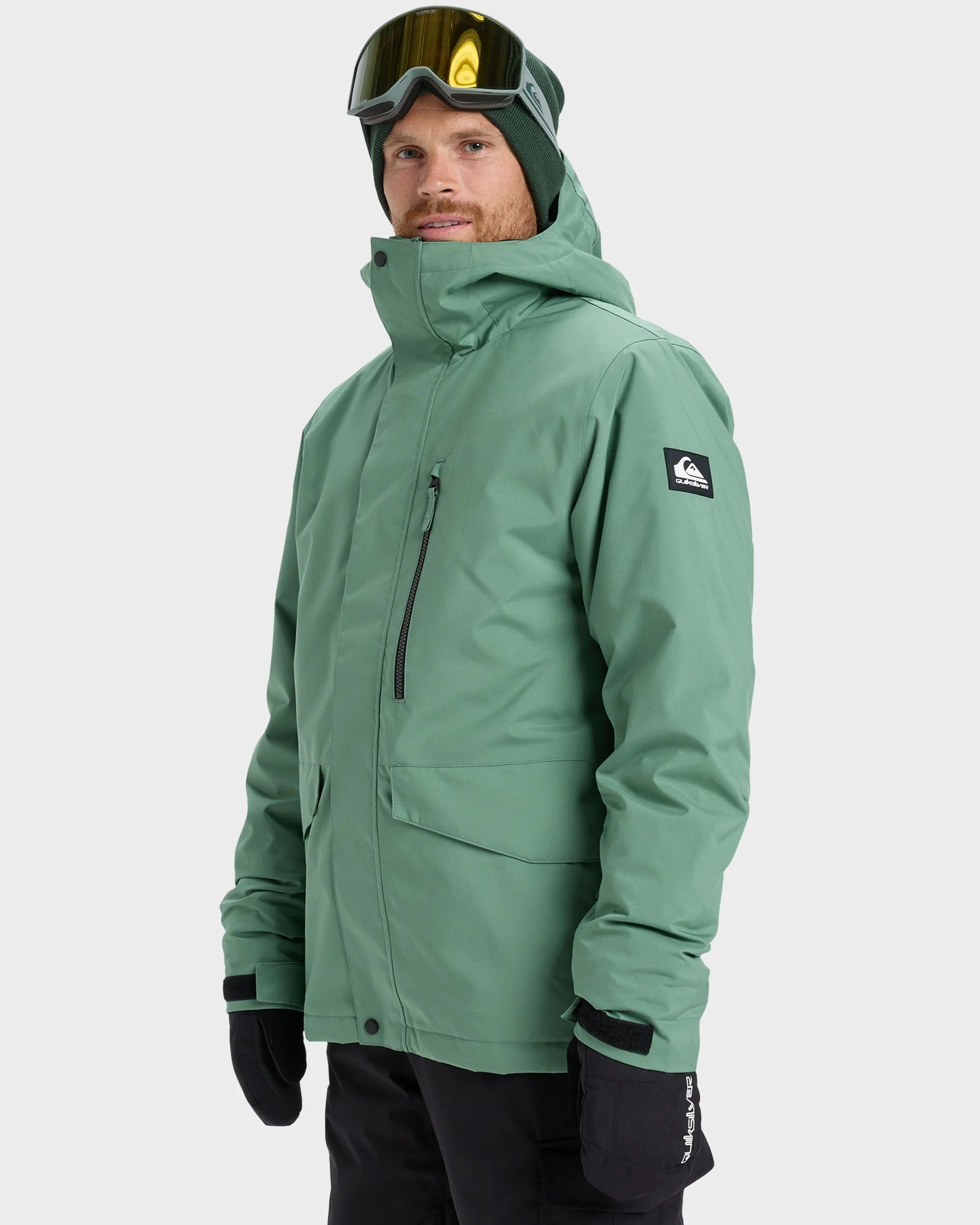 Mens Mission Solid Snow Jacket
