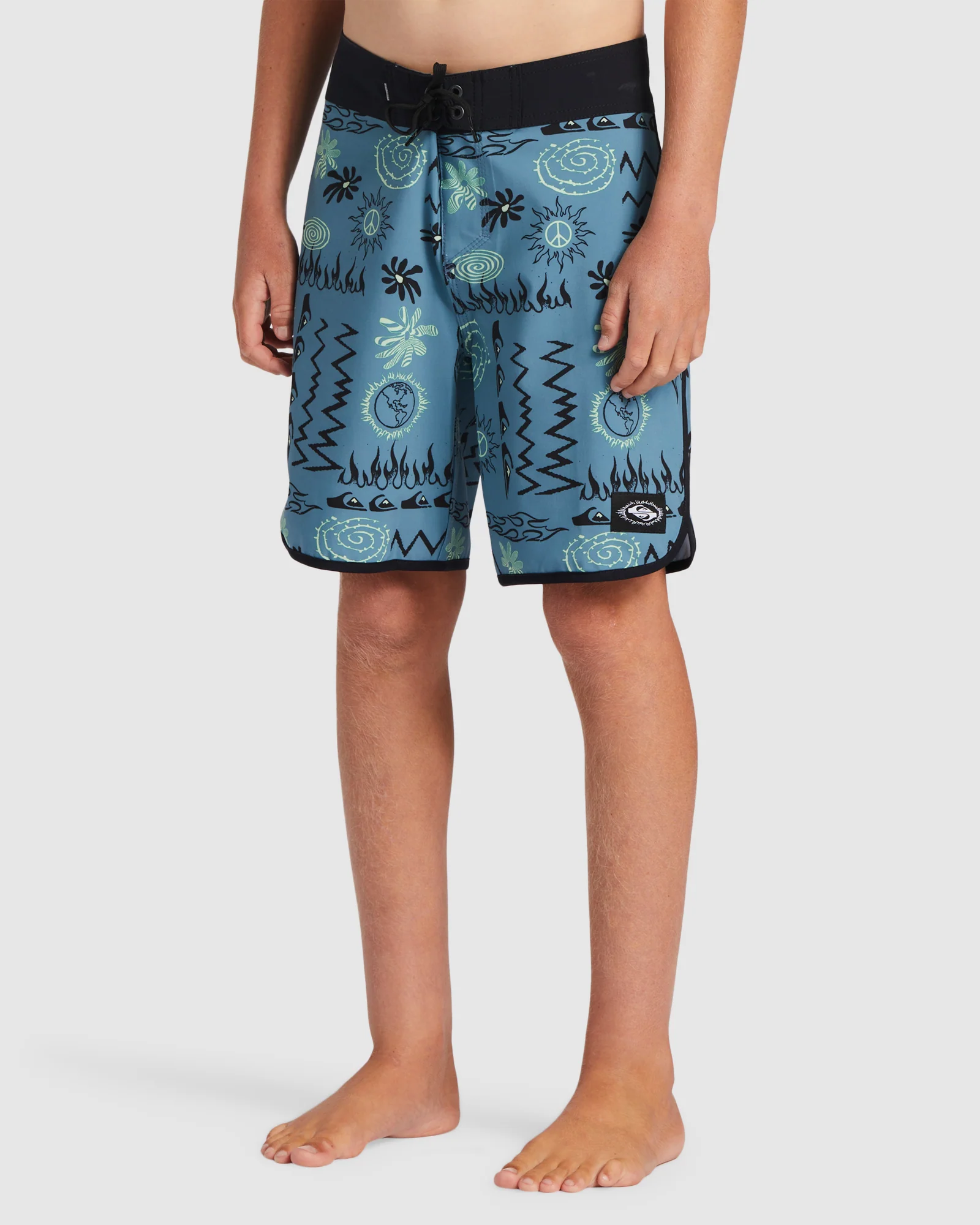 Boys 8-16 Surfsilk Radical Scallop Boardshorts