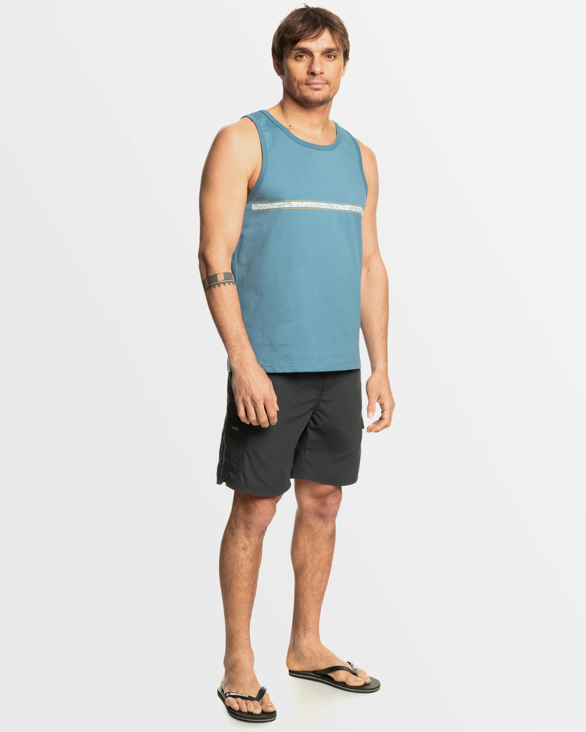 Mens Bait Stripe Tank
