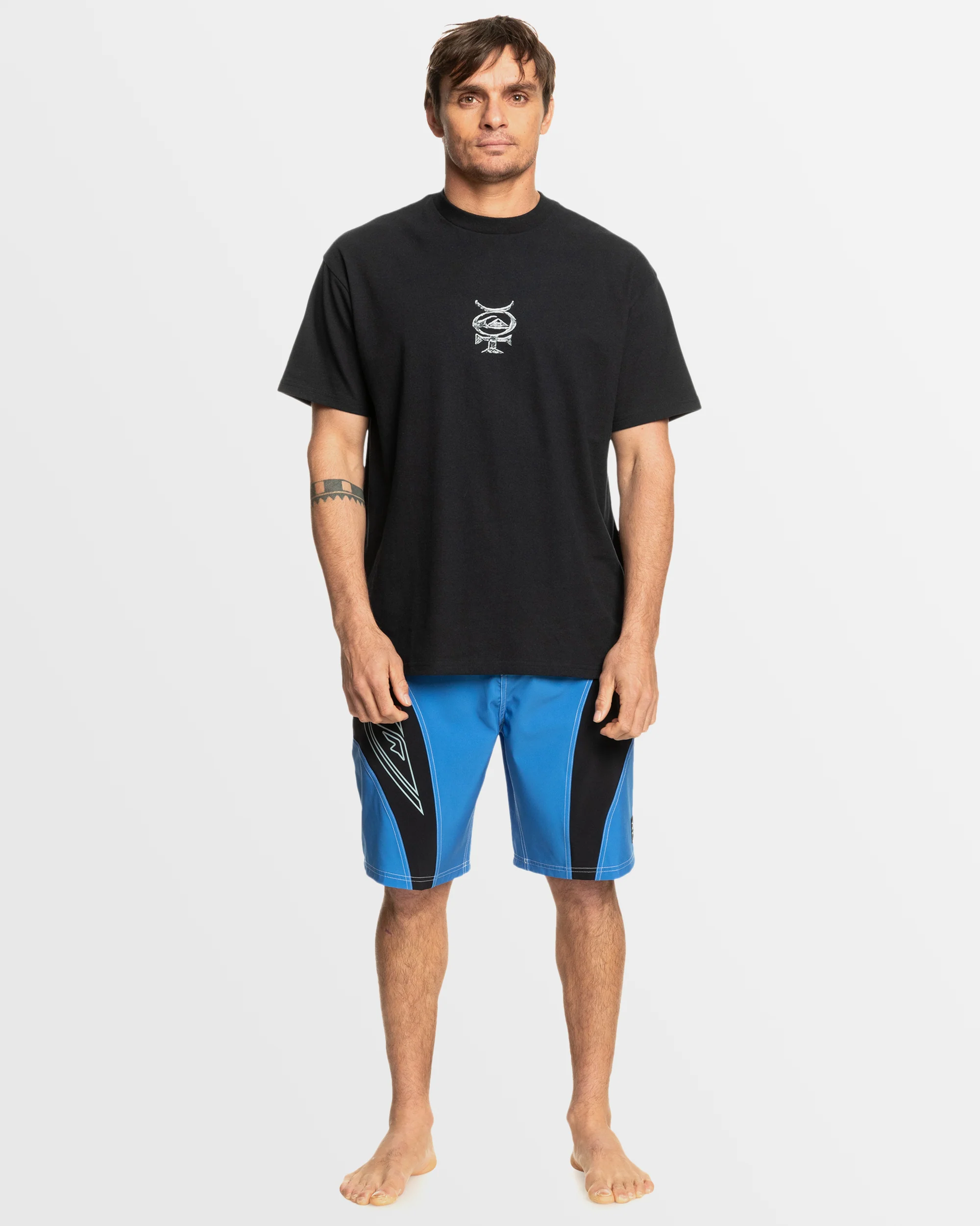 Mens Mercury Slash Panel 20 Boardshorts