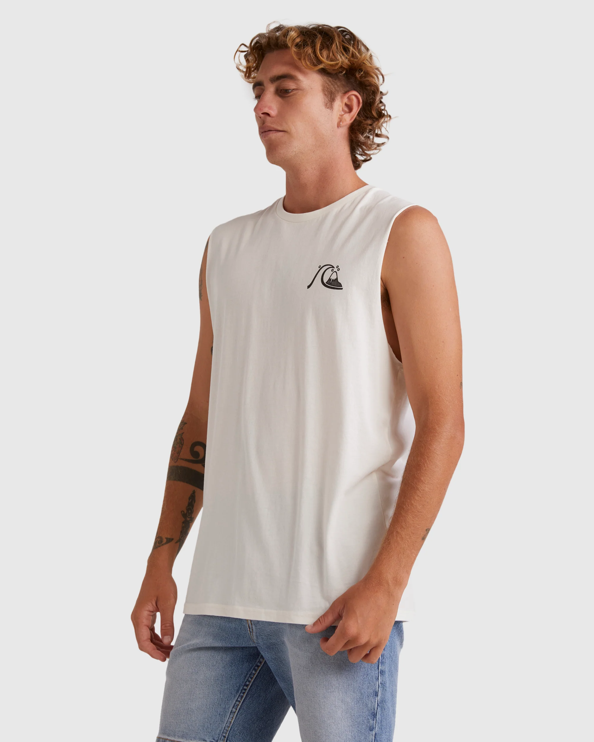 Mens Send Wax Sleeveless Muscle T-Shirt