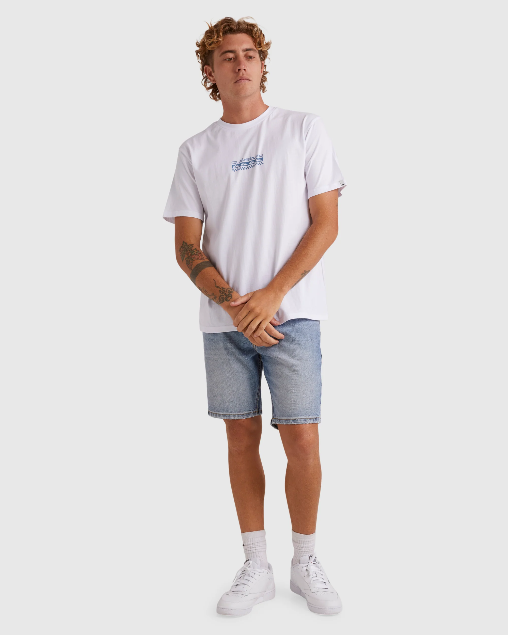 Mens Omni Check Turn T-Shirt