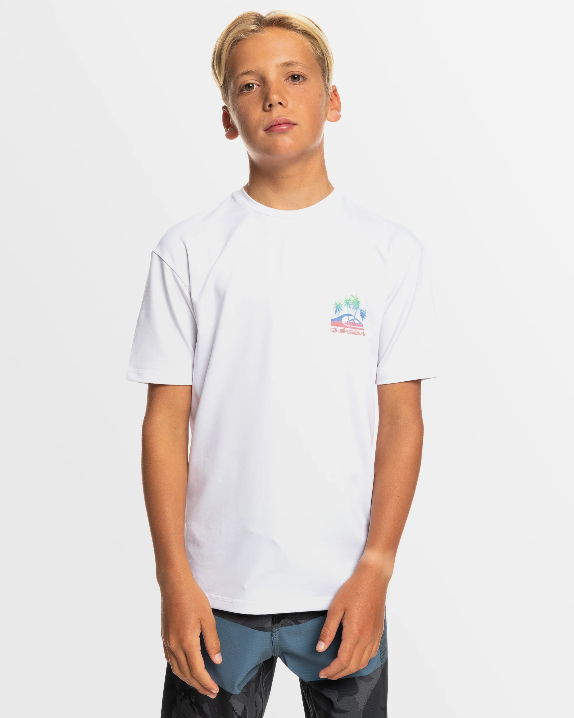 Boys 8-16 Mix Session Short Sleeve Surf T-Shirt