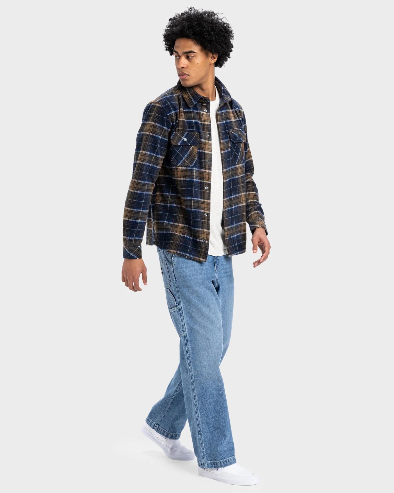 Mens Surf Day Button Down Long Sleeve Shirt