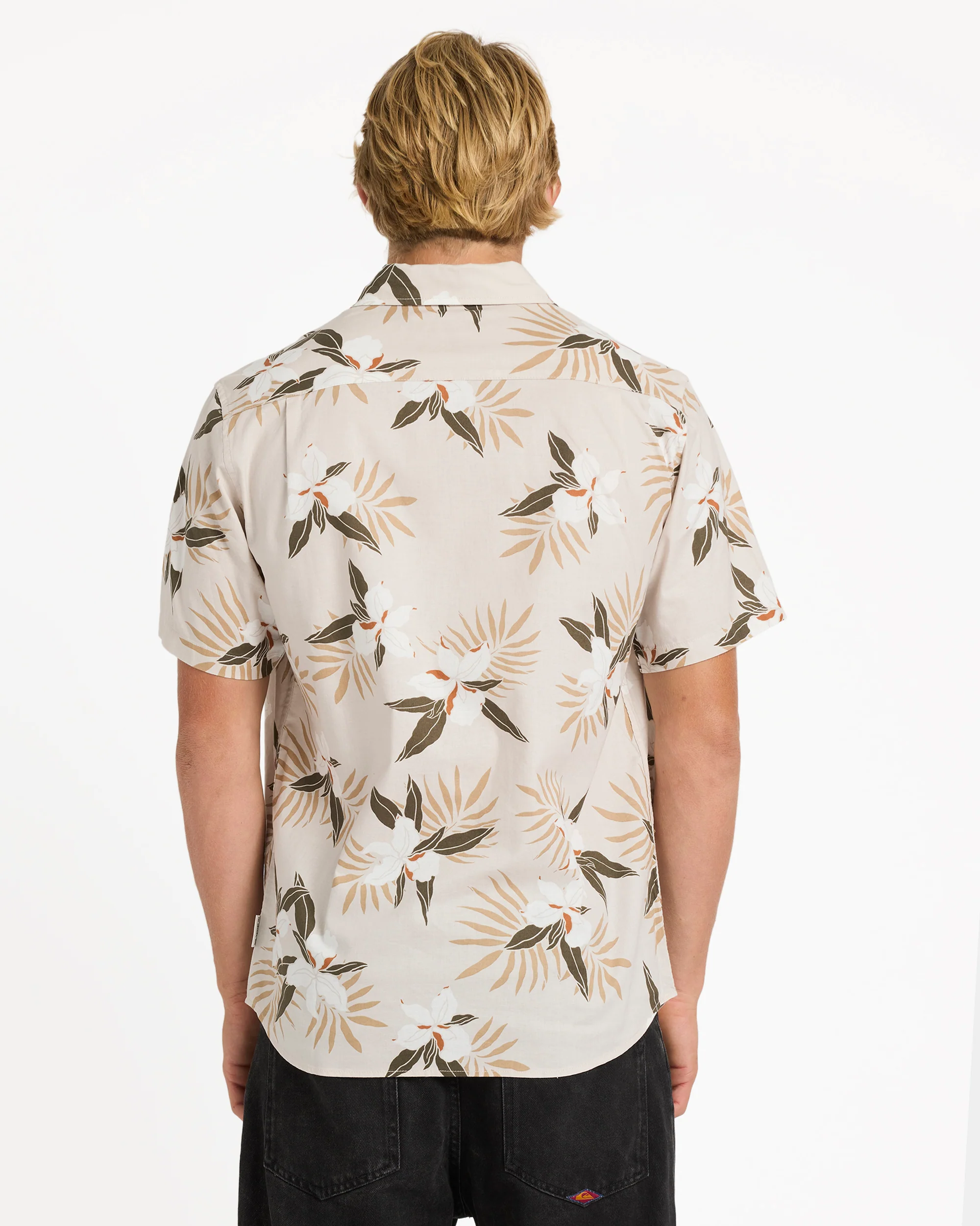 Mens Apero Classic Floral Short Sleeve Shirt