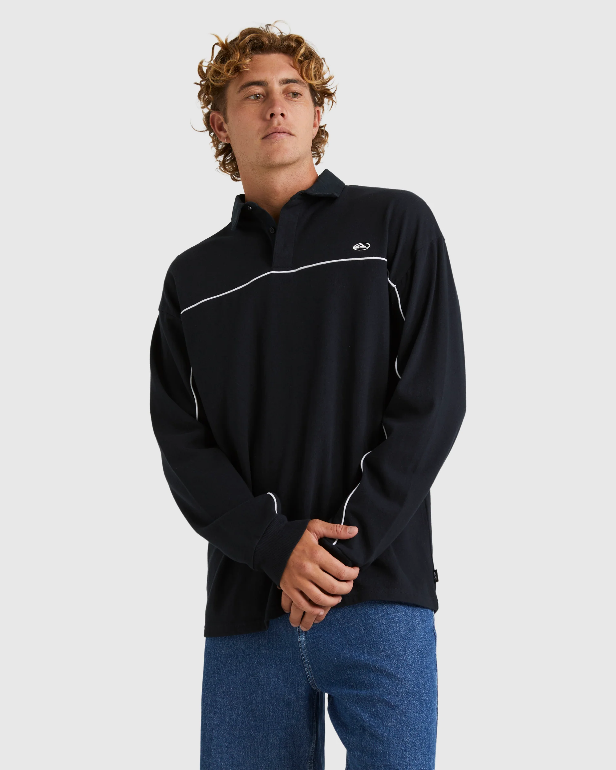 Saturn Modular Rugby Polo Knit