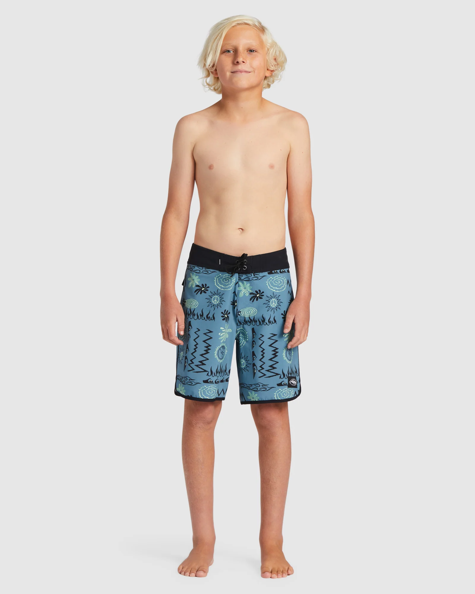 Boys 8-16 Surfsilk Radical Scallop Boardshorts