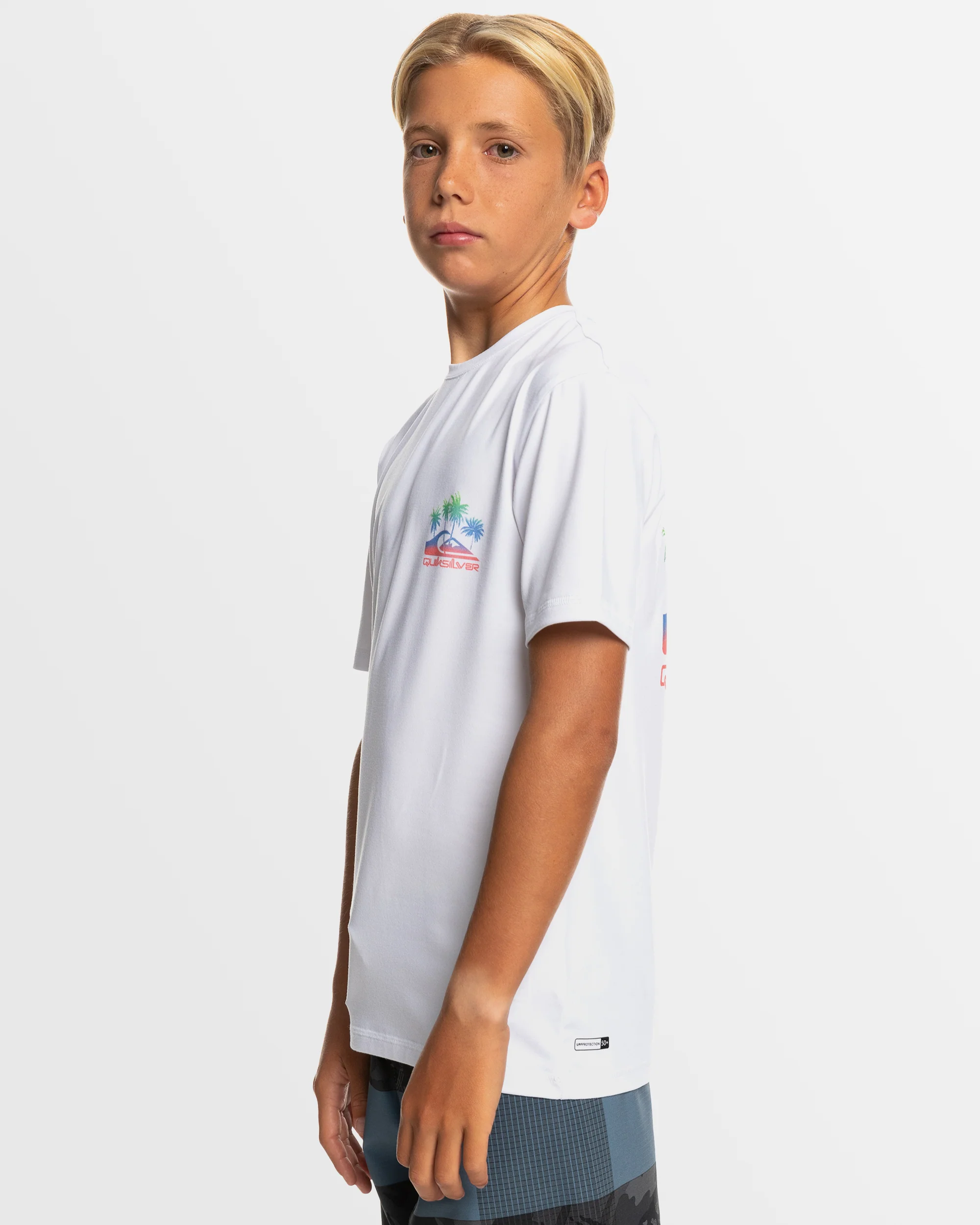 Boys 8-16 Mix Session Short Sleeve Surf T-Shirt