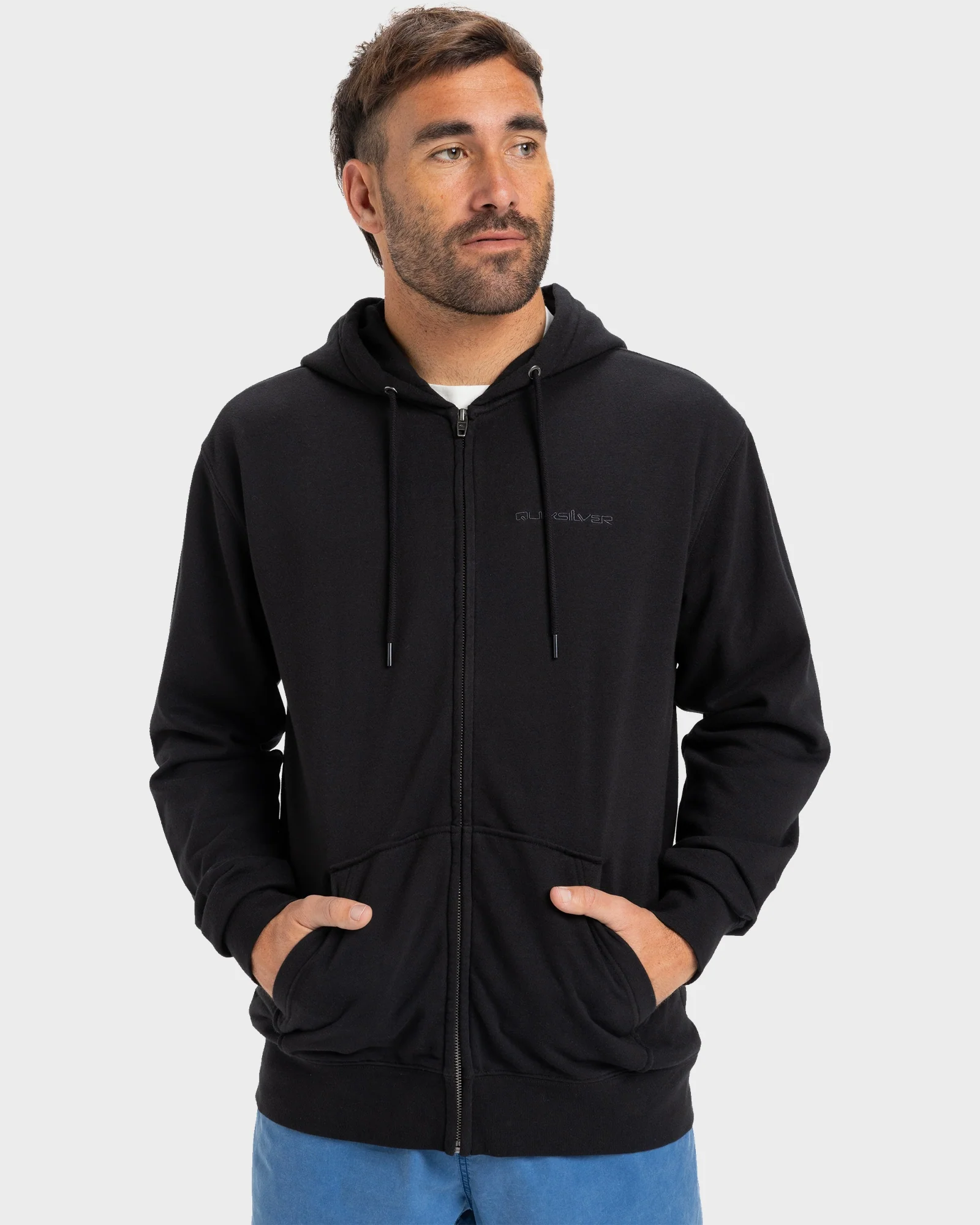 Mens Salt Water Zip-Up Hoodie
