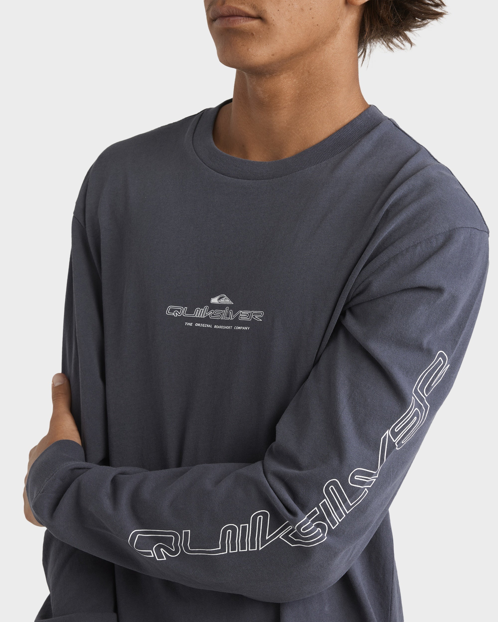 Mens Shadow Line Long Sleeve T-Shirt
