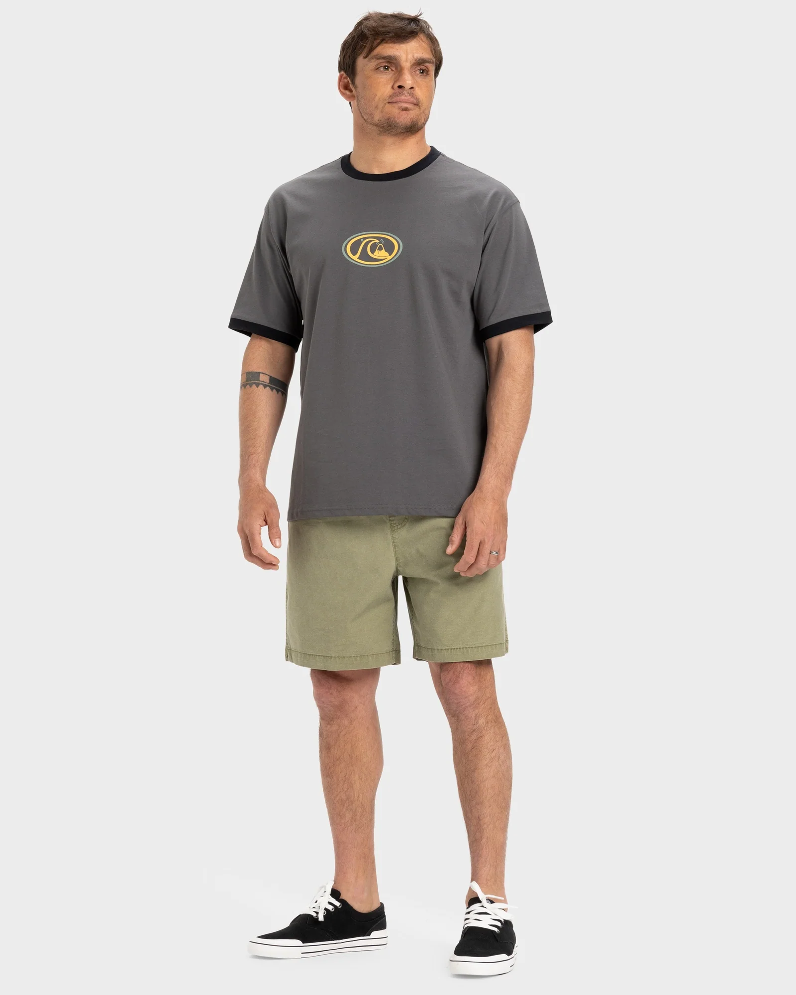 Mens Taxer 18 Elastic Waist Walkshorts