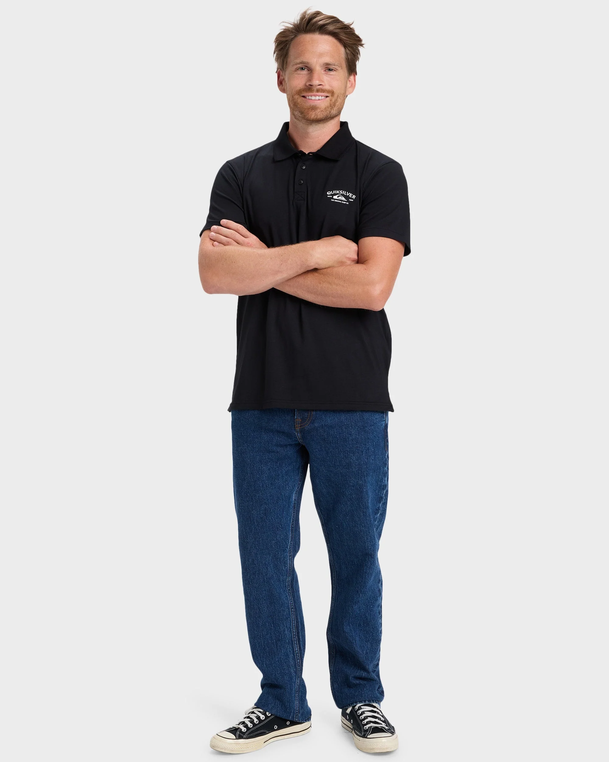 Mens Polo Stretch Short Sleeve Shirt