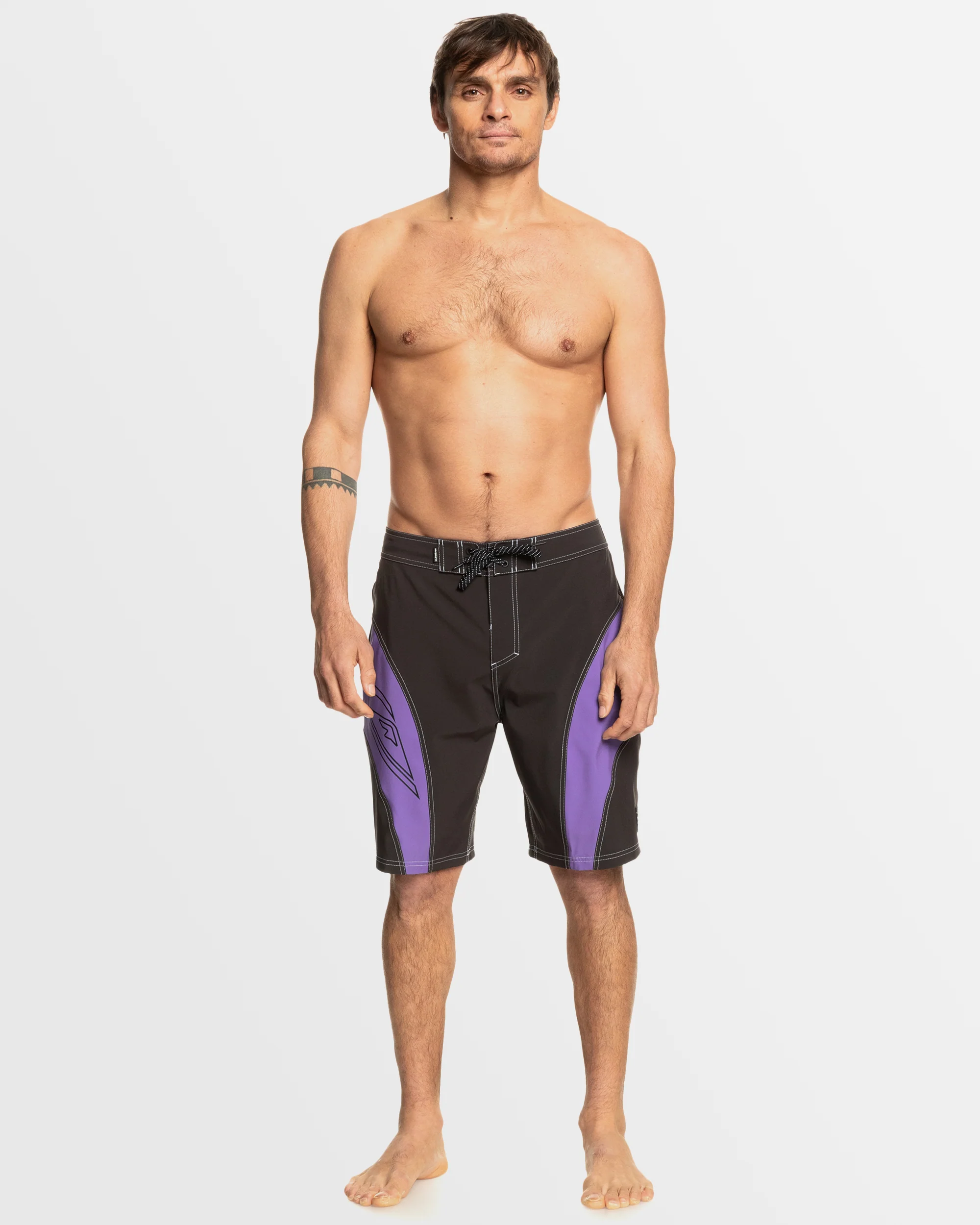 Mens Mercury Slash Panel 20 Boardshorts